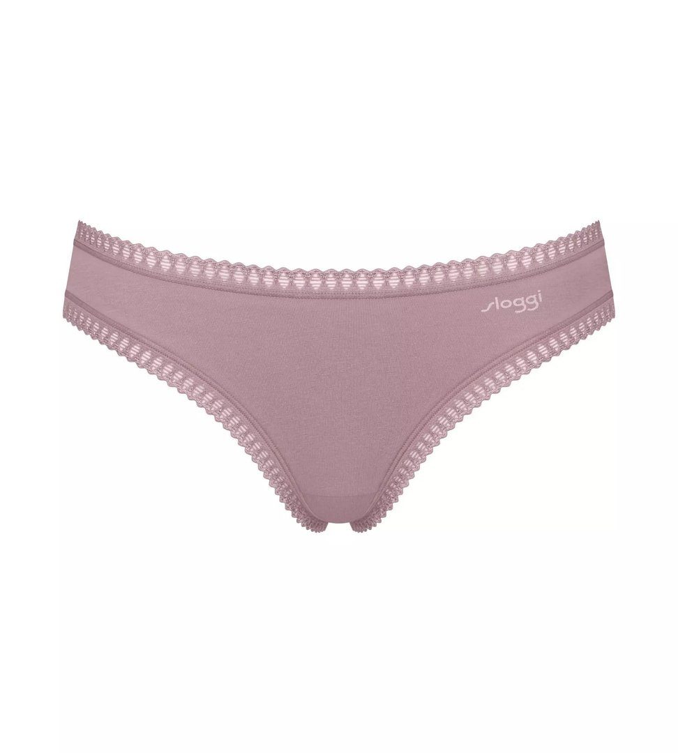 sloggi Minislip Go Crush (3er Vorteilspack) Aus superweicher Bio-Baumwolle