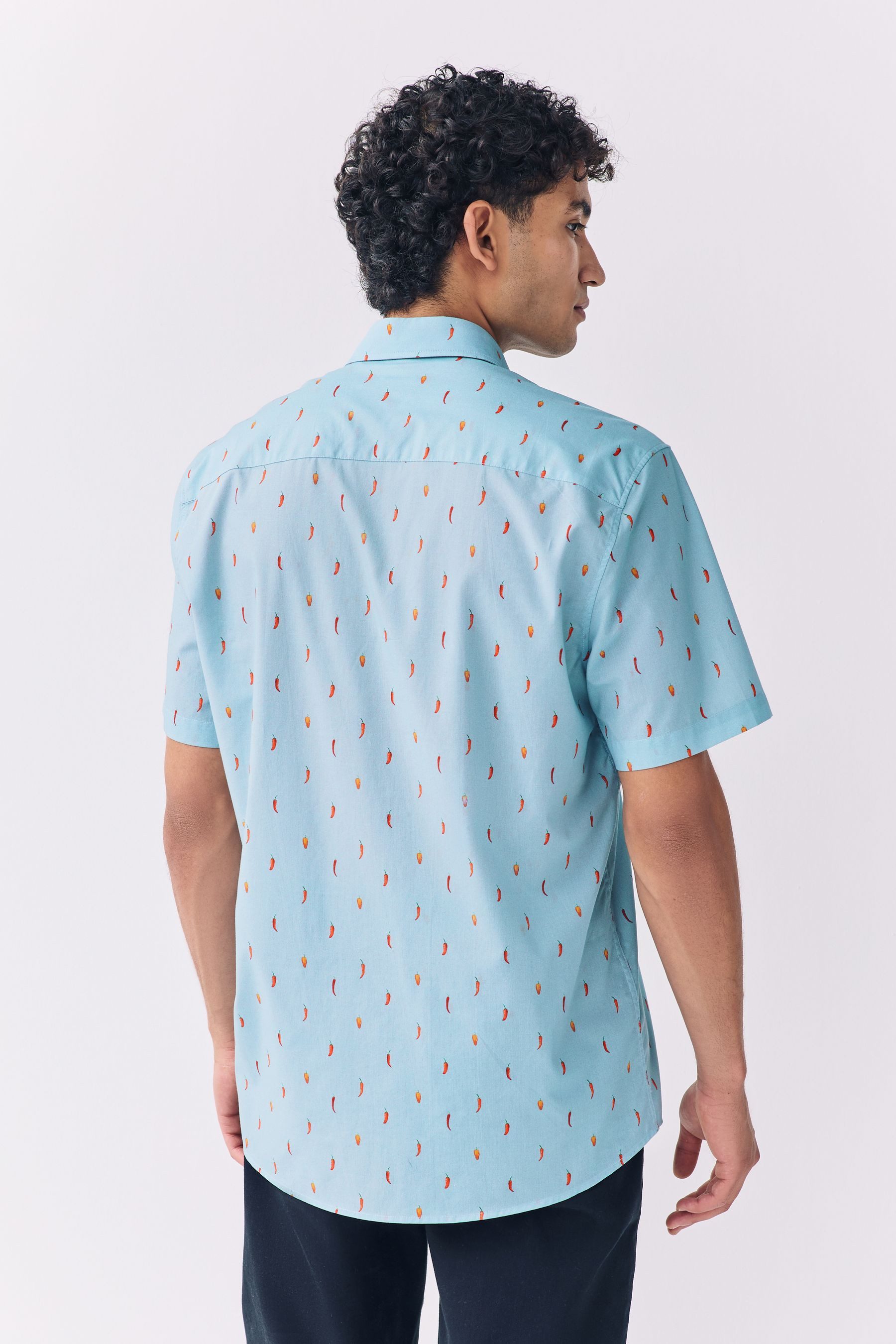 Next Kurzarmhemd Kurzärmeliges Hemd mit Print günstig online kaufen