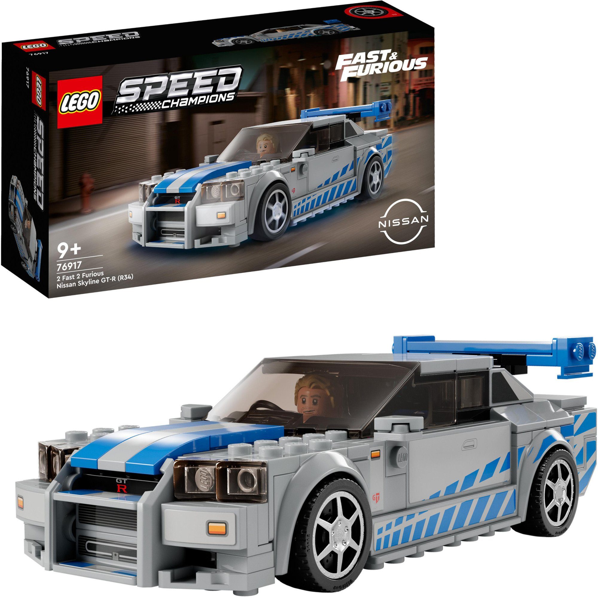 LEGO® LEGO Speed Champions: 2 Fast 2 Furious - Nissan Spielbausteine