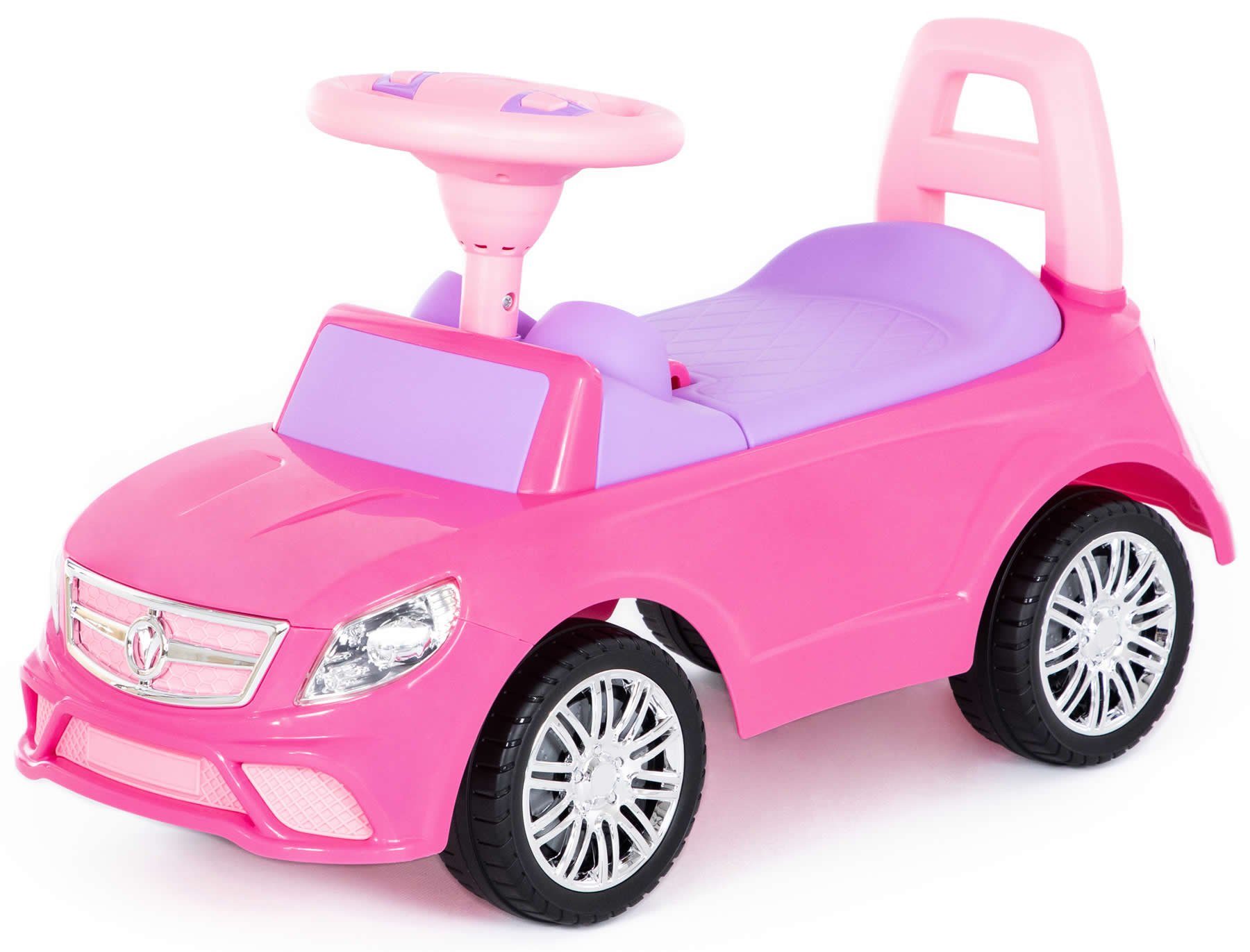 Rutscherauto Rutscherfahrzeug pink Super Car Nr.3 mit Sound