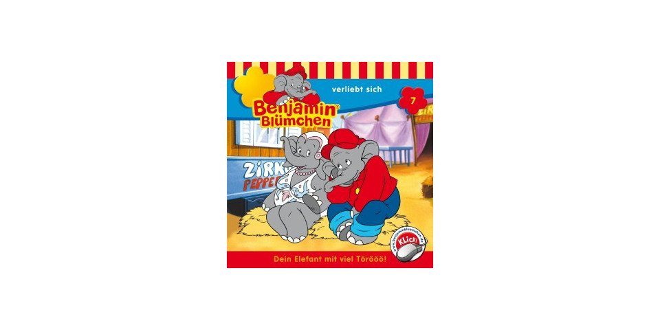 Hörspiel-CD Benjamin Blümchen 007 - verliebt sich