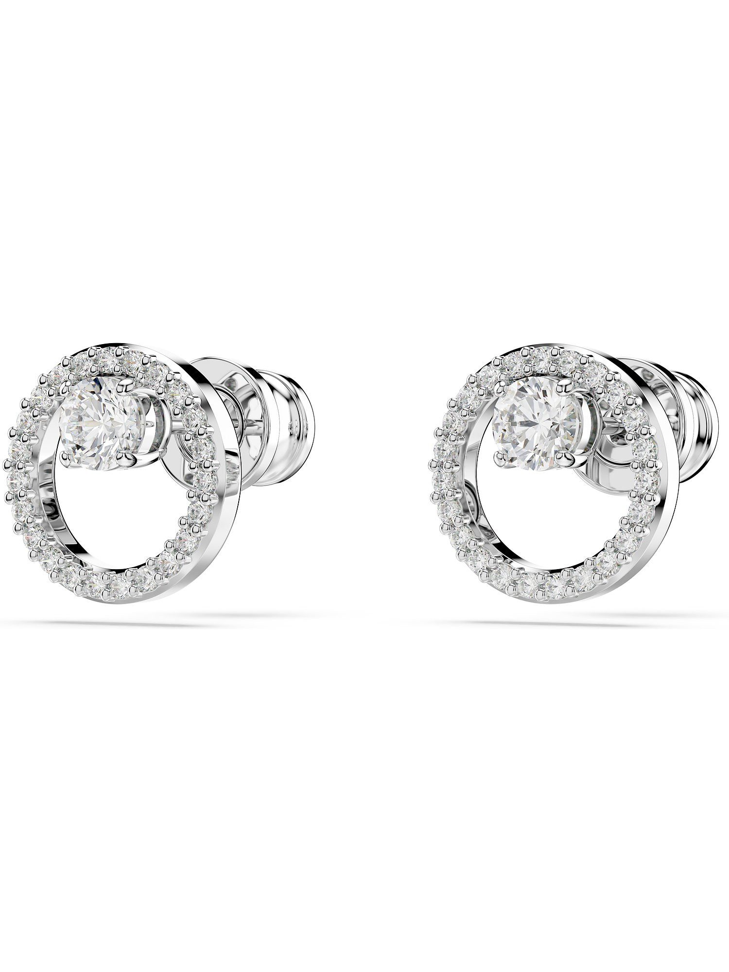 Swarovski Paar Ohrstecker, Dextera weiß... Swarovski Paar Ohrstecker, Dextera weiß...