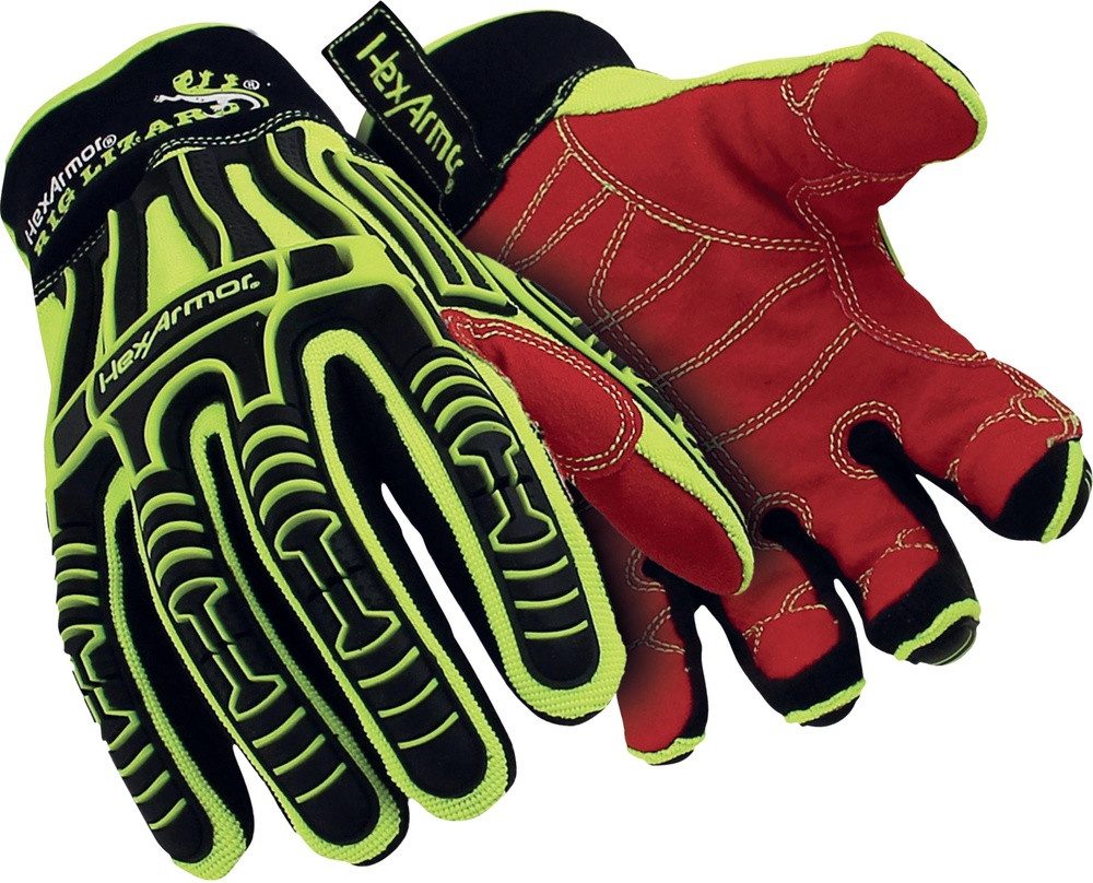 Arbeitshandschuh-Set Schutzhandschuh Hexarmor Rig Lizard 2021X