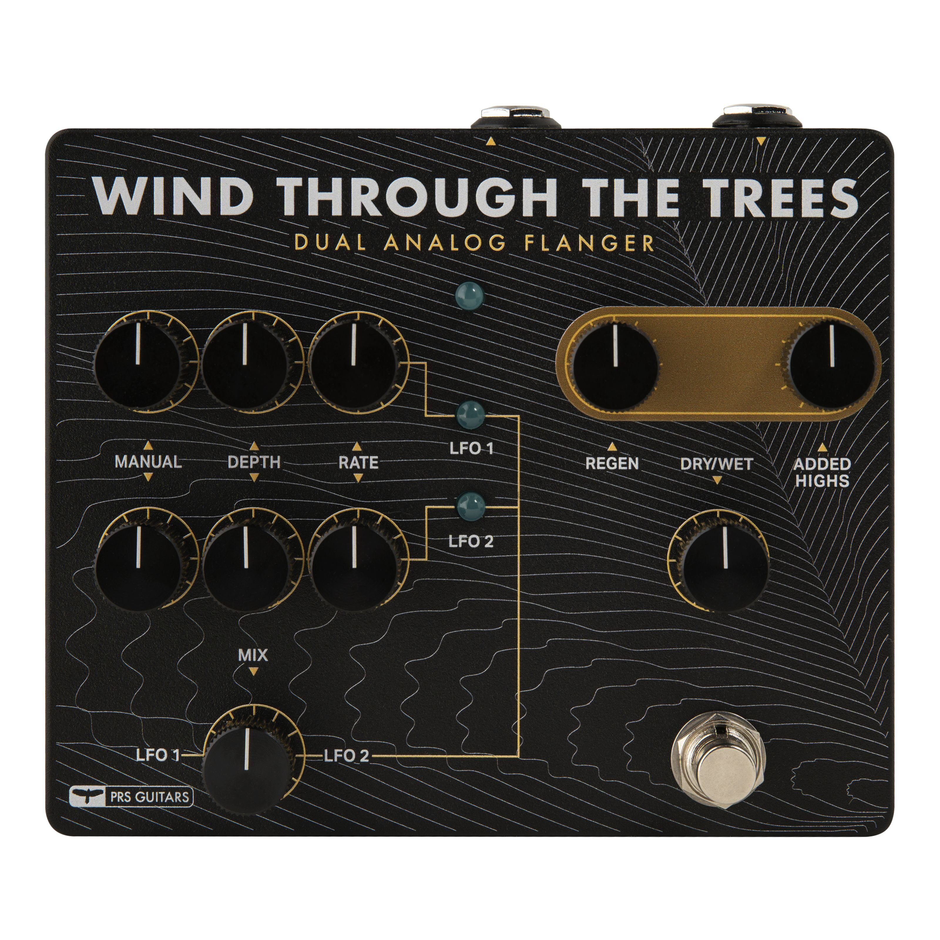 PRS Musikinstrumentenpedal, (Effekte, Modulationseffekte), Wind Through The Trees - Modulations Effektgerät für Gitarren