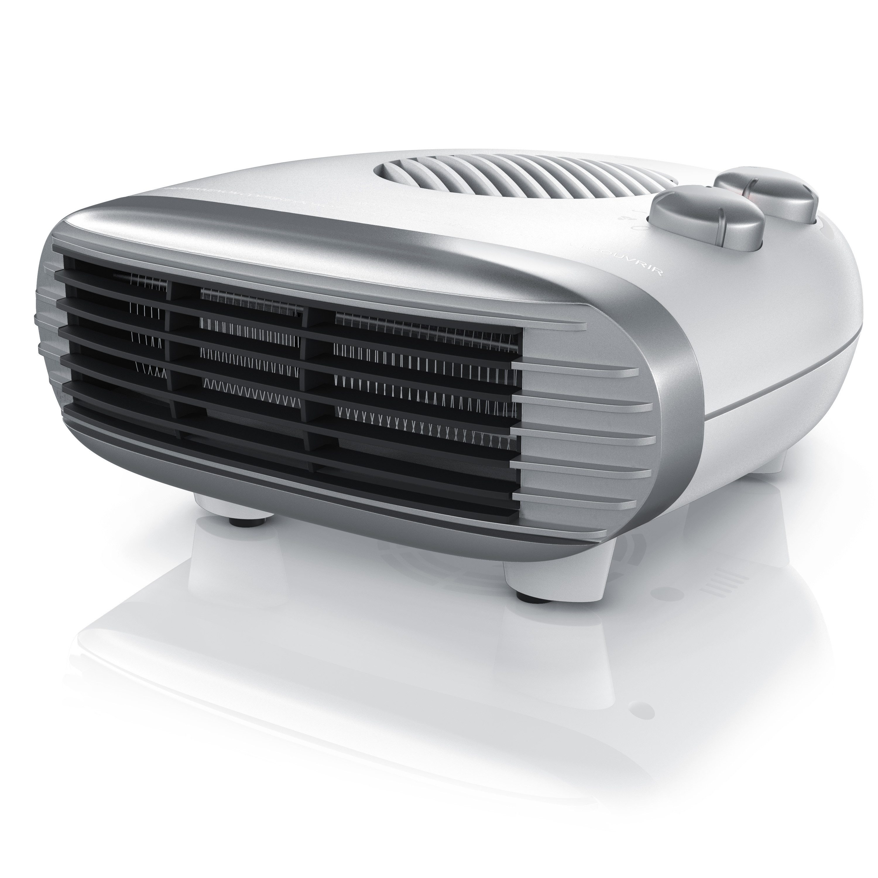 Brandson Heizlüfter Heizlüfter 2000 W mit 3 Leistungsstufen und Thermostat, Badezimmer, 2000 W, kompakt, geräuscharm, Überhitzungsschutz, automatische Abschaltung