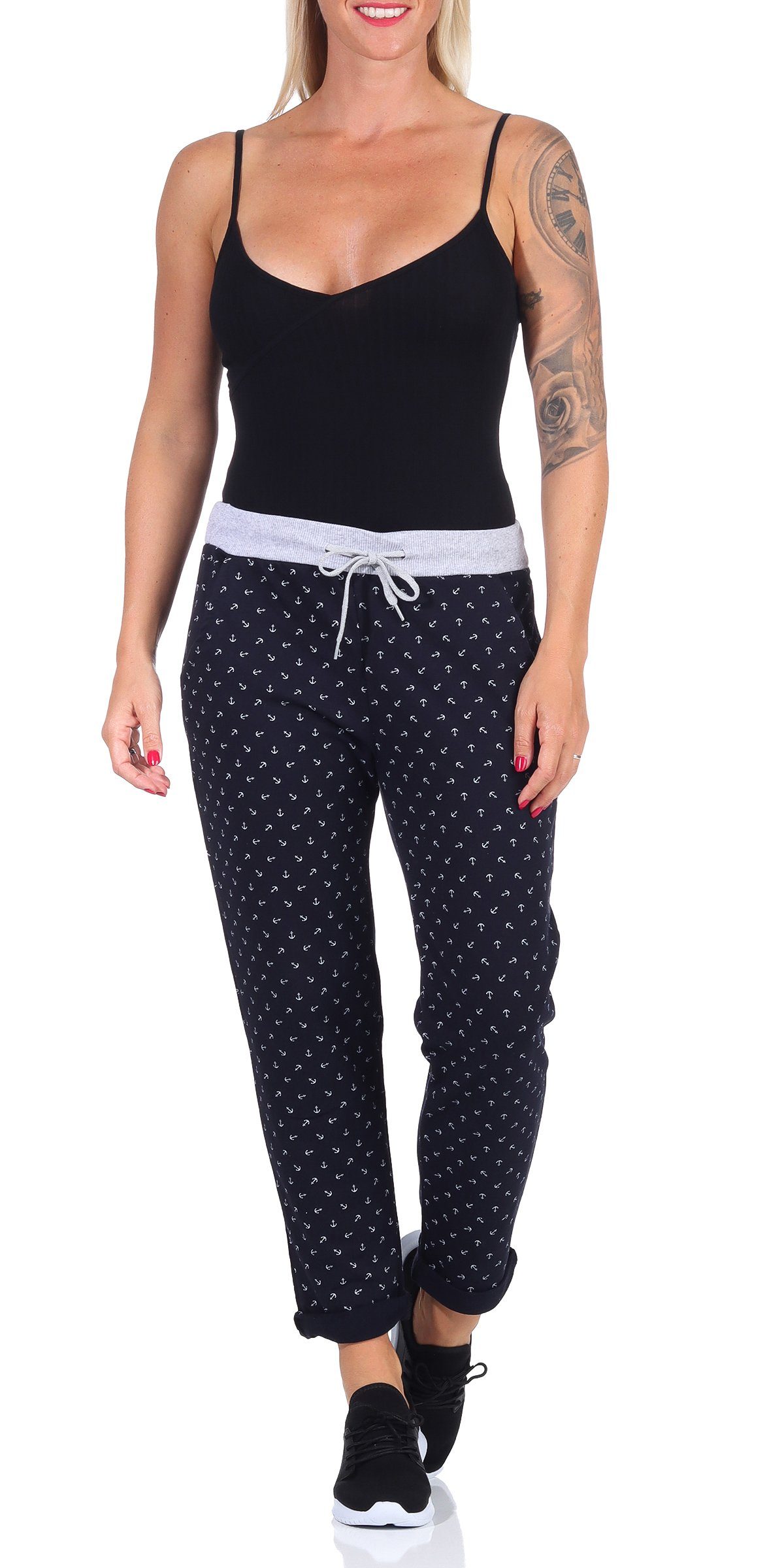CLEO STYLE Jogginghose Damen Jogginghose 1313 günstig online kaufen