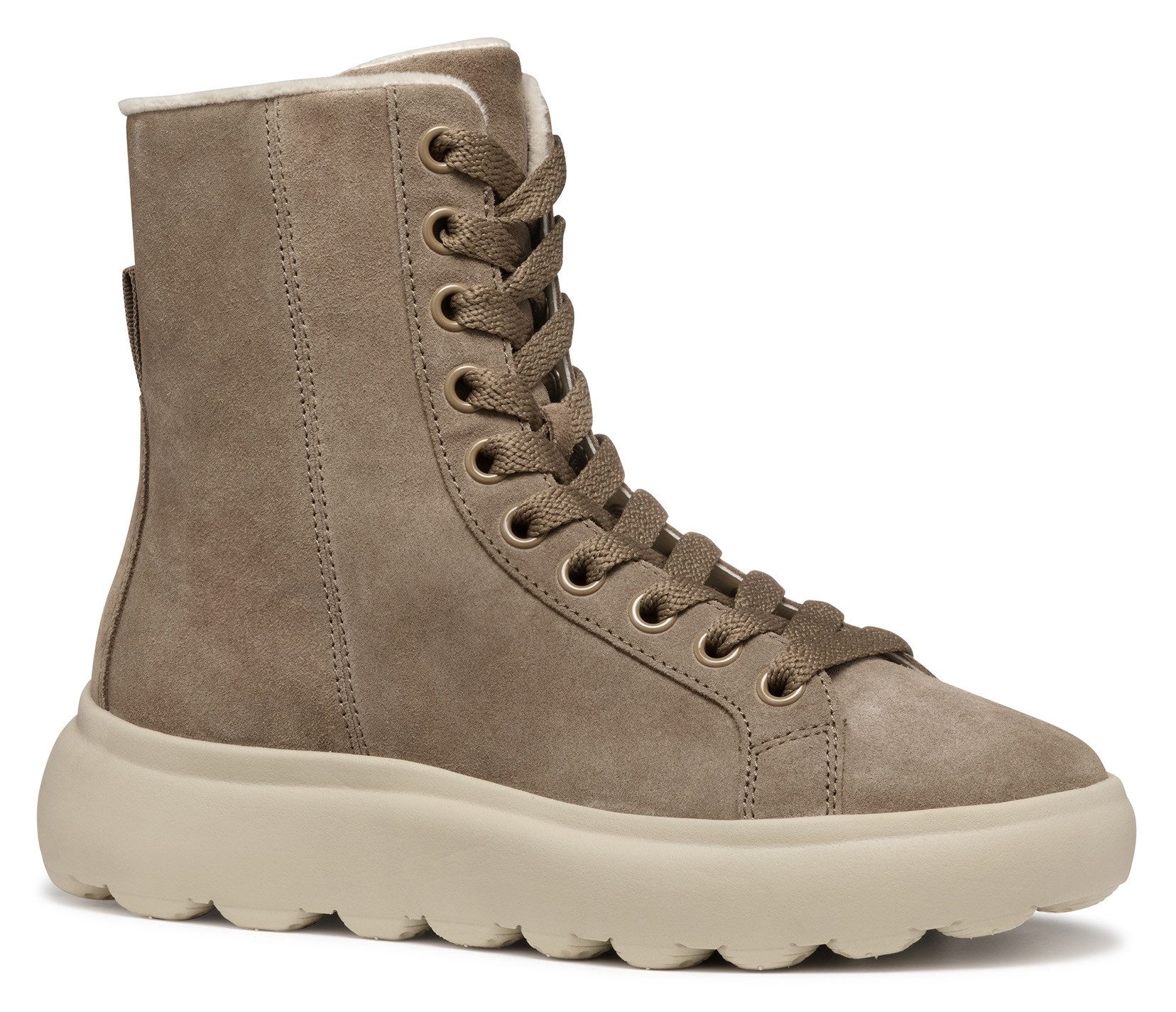 Geox D SPHERICA EC4.1 D Schnürboots Plateau Boot, Chunky Boot, Winterboot m günstig online kaufen