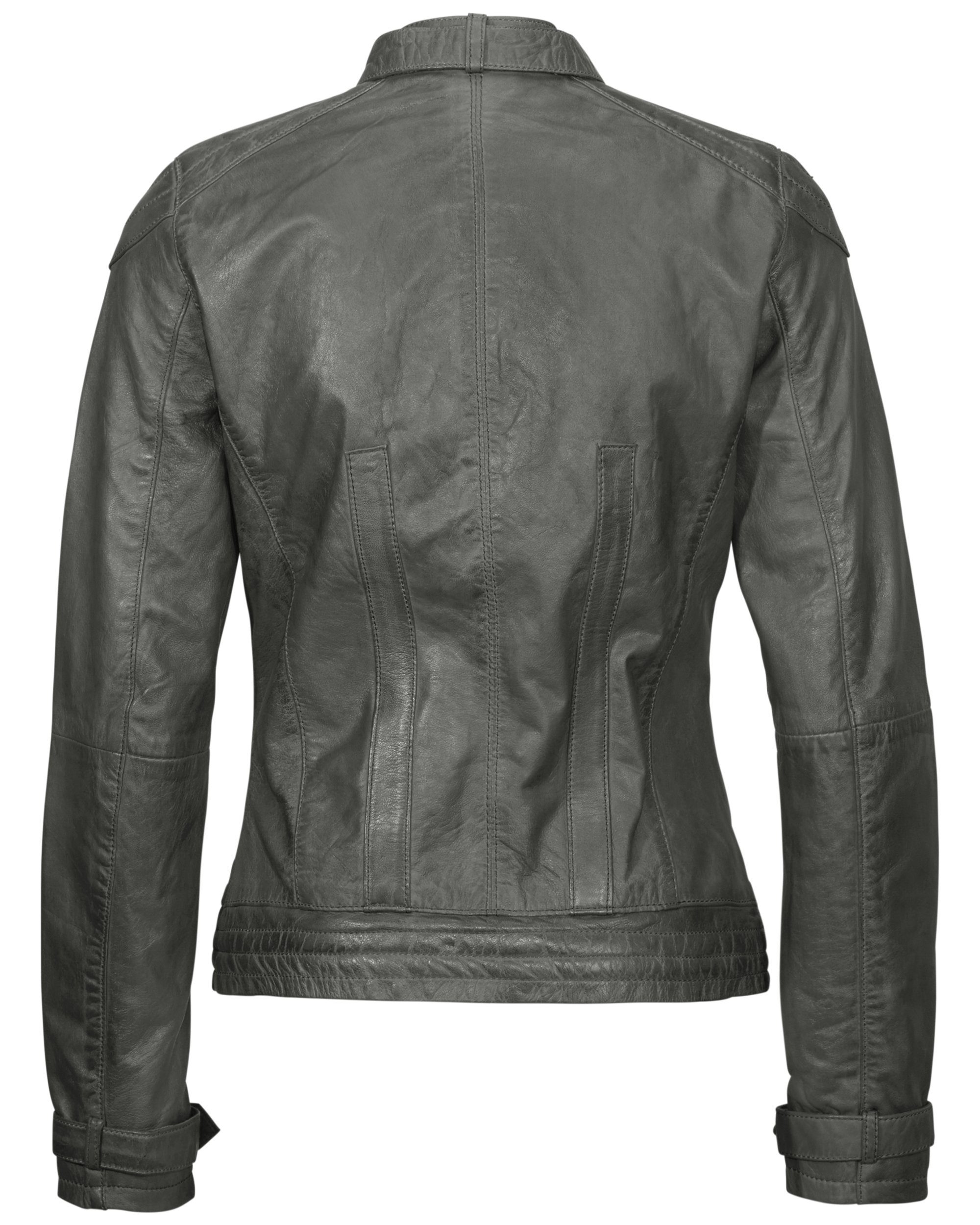 grey 14Ryana dark Lederjacke MUSTANG