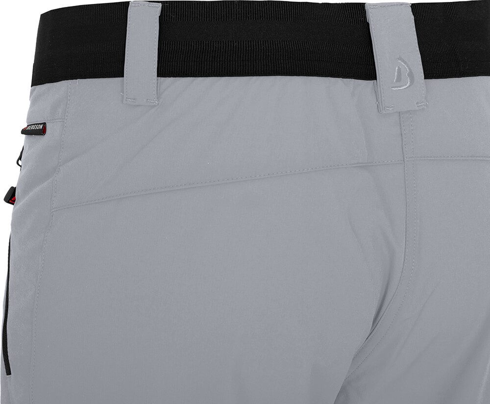 Bergson Outdoorhose VIDAA COMFORT Damen Wanderhose, leicht, elastisch, Langgrößen, hellgrau – Bild 3 von 5
