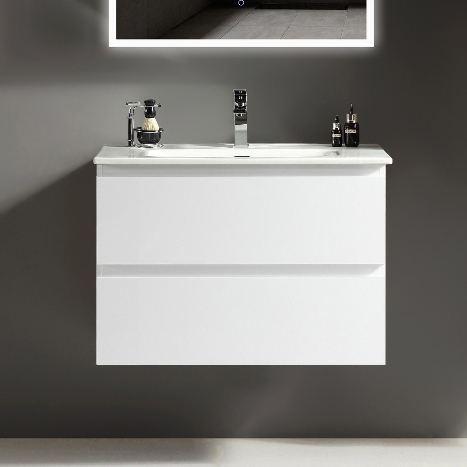 Alpenberger Badmöbel-Set - Badschrank Badezimmer Schrank, günstig online kaufen