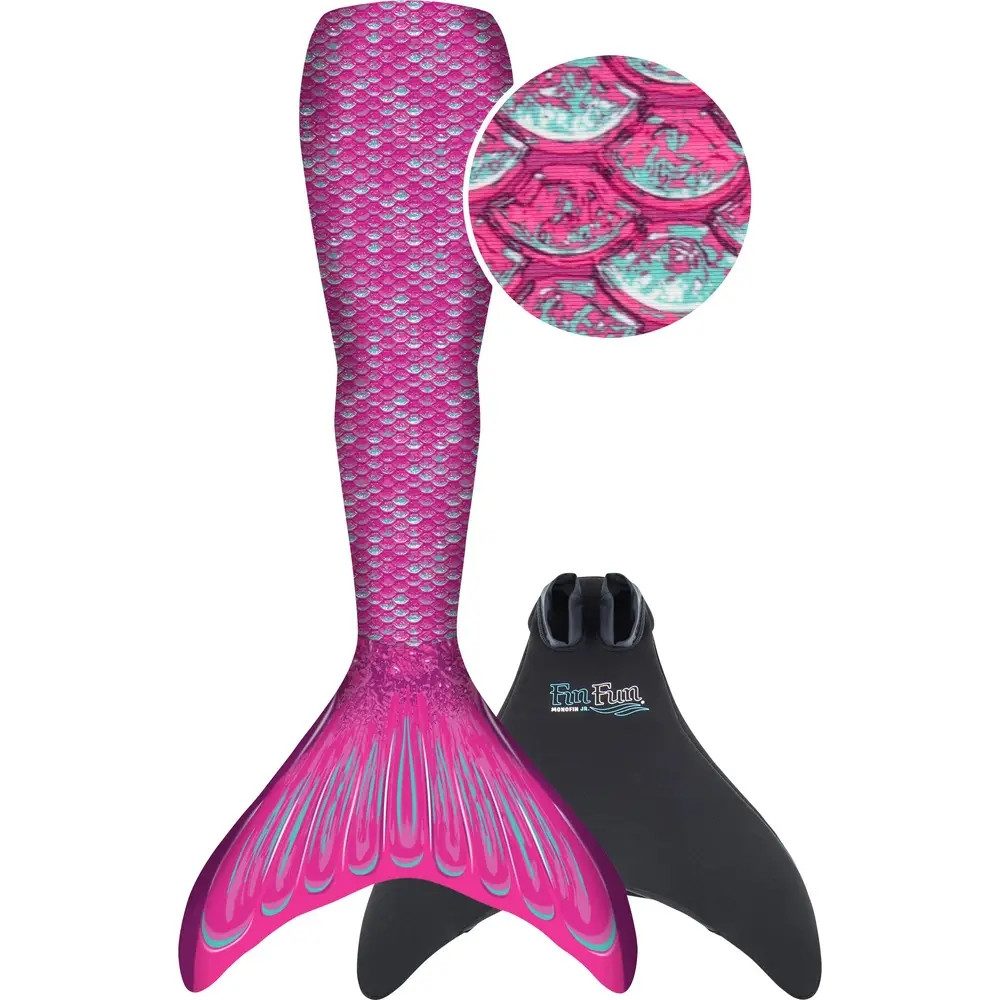 XTREM toys & sports Taucherbrille Fin Fun Meerjungfrau Mermaidens pink S/M