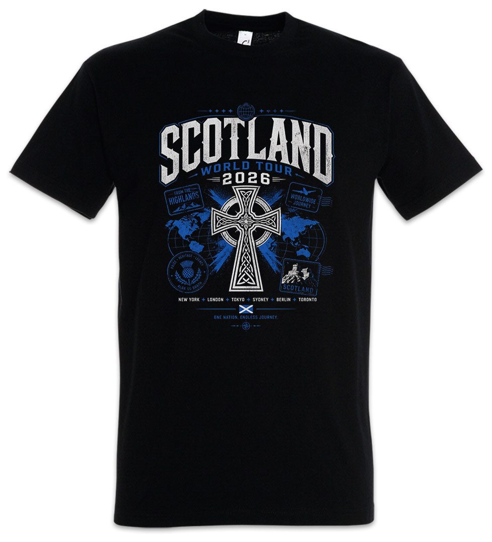 Urban Backwoods Print-Shirt Team Scotland Herren T-Shirt Schottland Scots Schotten Fußball WM (1-tlg) Soccer Football Turnier 2026