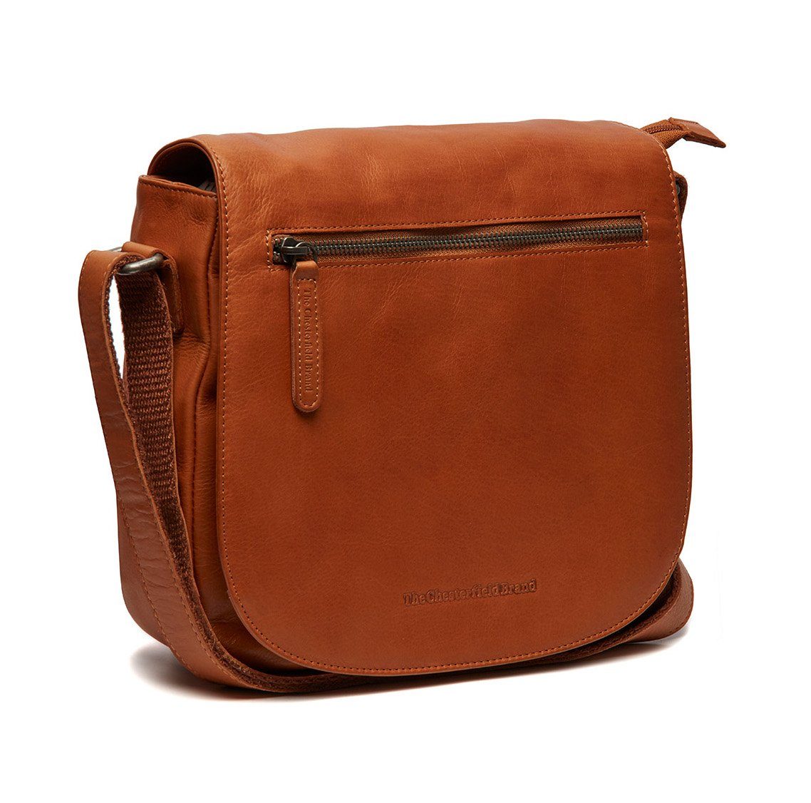 The Chesterfield Brand Umhängetasche Wax Pull-up Leder Jagdttasche 4,2 Liter Rubio, wasserabweisend