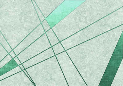 wandmotiv24 Fototapete grün Modernes Design, glatt, Wandtapete, Motivtapete, matt, Vliestapete