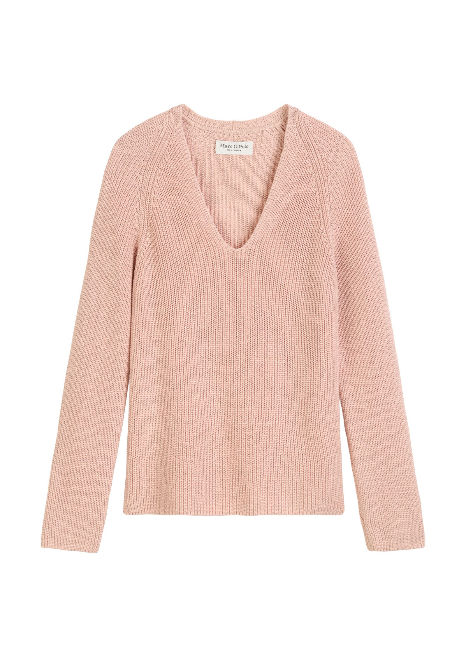 Marc O'Polo Strickpullover aus softem Baumwoll-Garn