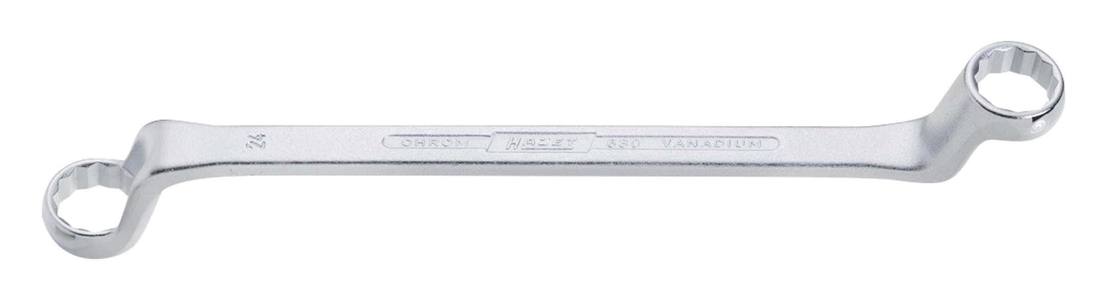 HAZET Ringschlüssel, Doppelringschlüssel ähnlich DIN838 25 x 28 mm