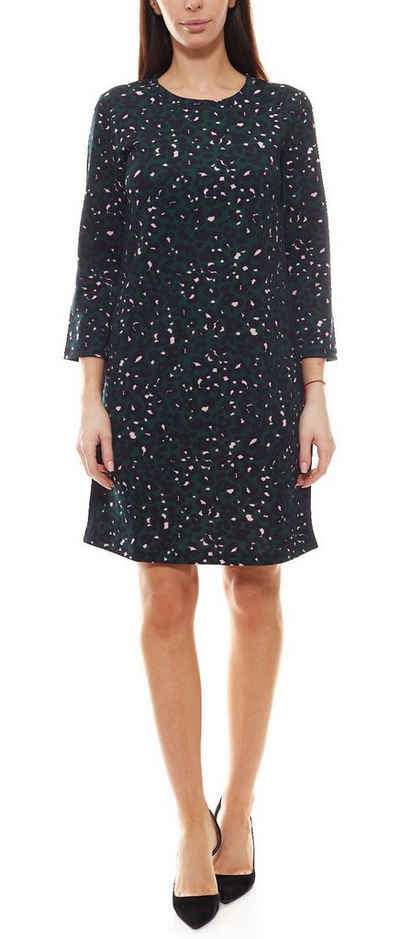 Aniston by BAUR Sommerkleid Aniston Selected Kleid stylisches Damen Trend-Kleid mit Leoparden-Print Freizeit-Kleid Grün