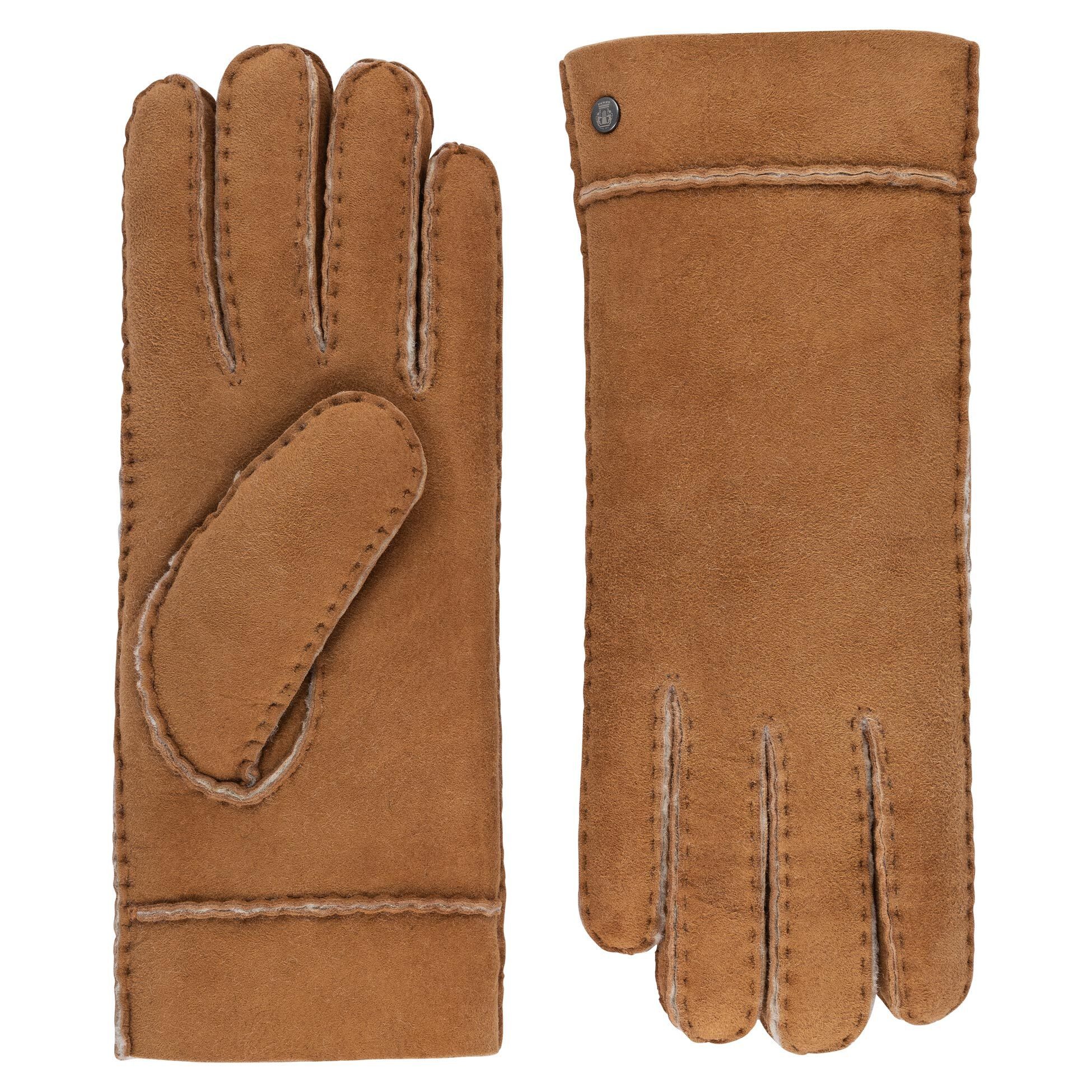 Roeckl Lederhandschuhe Helsinki Перчатки Roeckl Dekoratives Bündchen