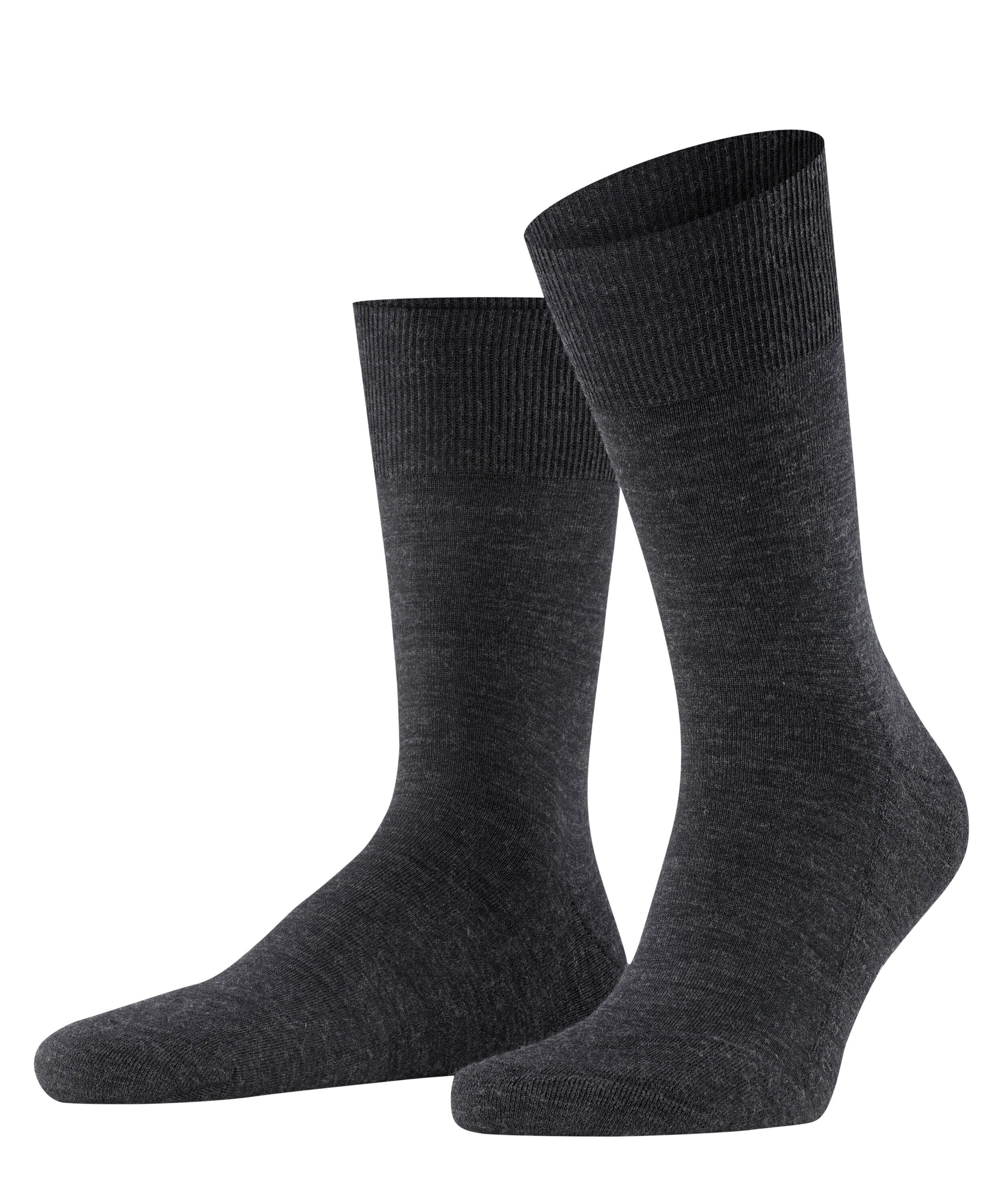 (3080) Airport FALKE Socken (1-Paar) anthra.mel Plus