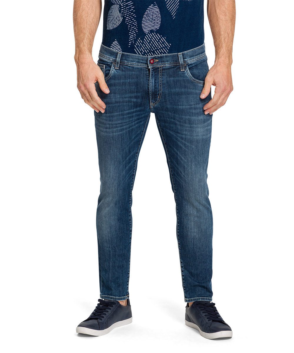 Pioneer Authentic Jeans 5-Pocket-Jeans PIONEER RYAN blue used buffies 16901 6601.6834 - MEGAFLEX RED EDITION