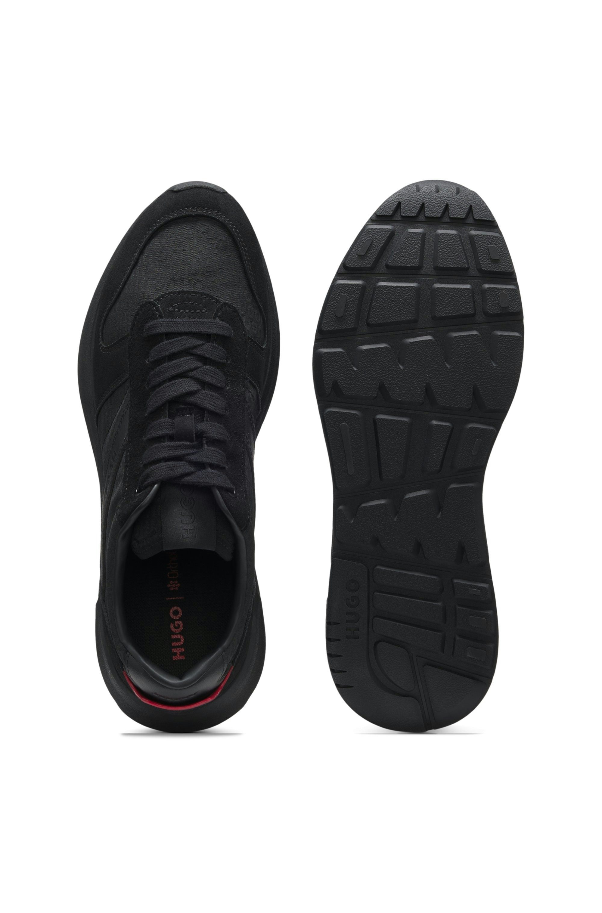 HUGO GO3 Sneaker Schnürschuh, Halbschuh mit dezenten Logoschriftzügen