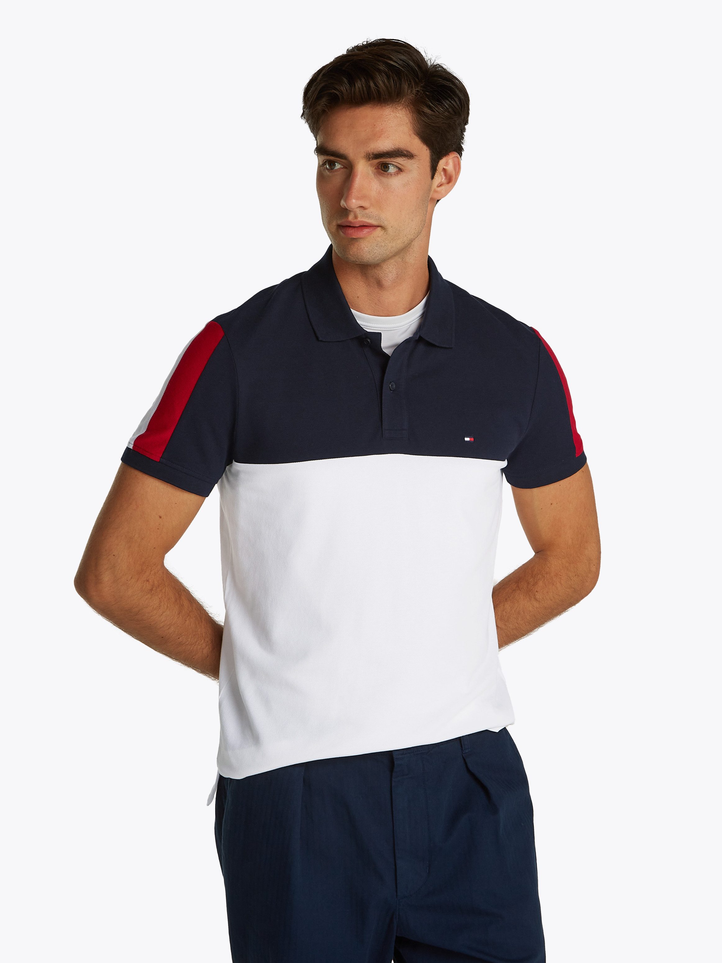 Tommy Hilfiger Poloshirt COLORBLOCK REG POLO günstig online kaufen