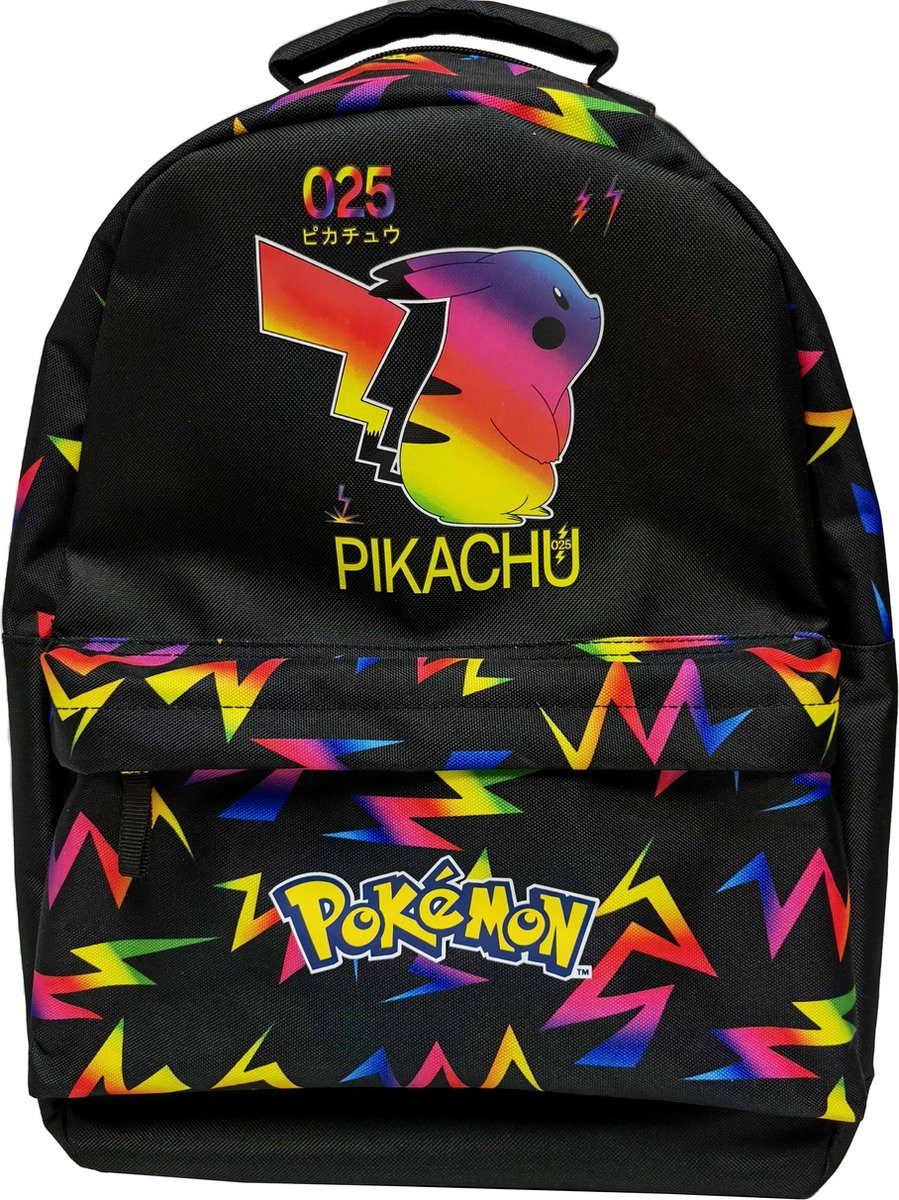 POKÉMON Rucksack Pikachu Rucksack Premium Qualität 2 Fächer