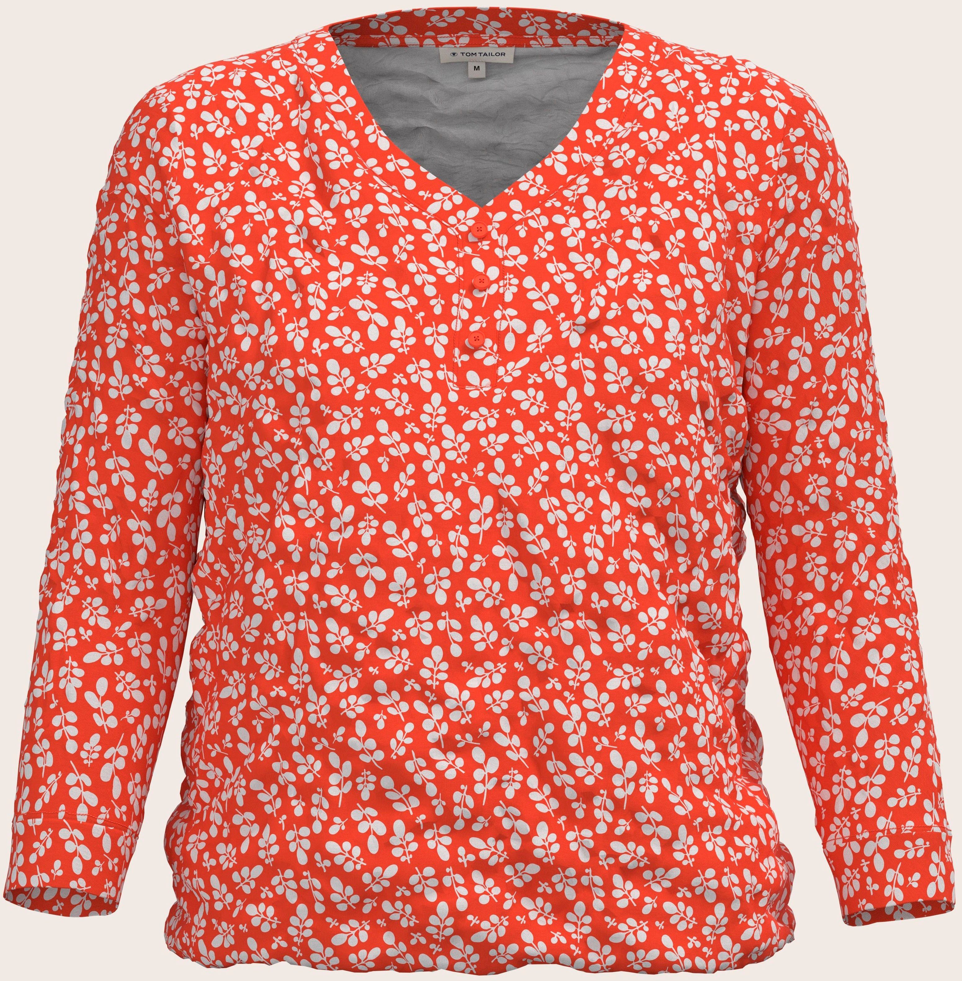 T-Shirt TOM floral red TAILOR