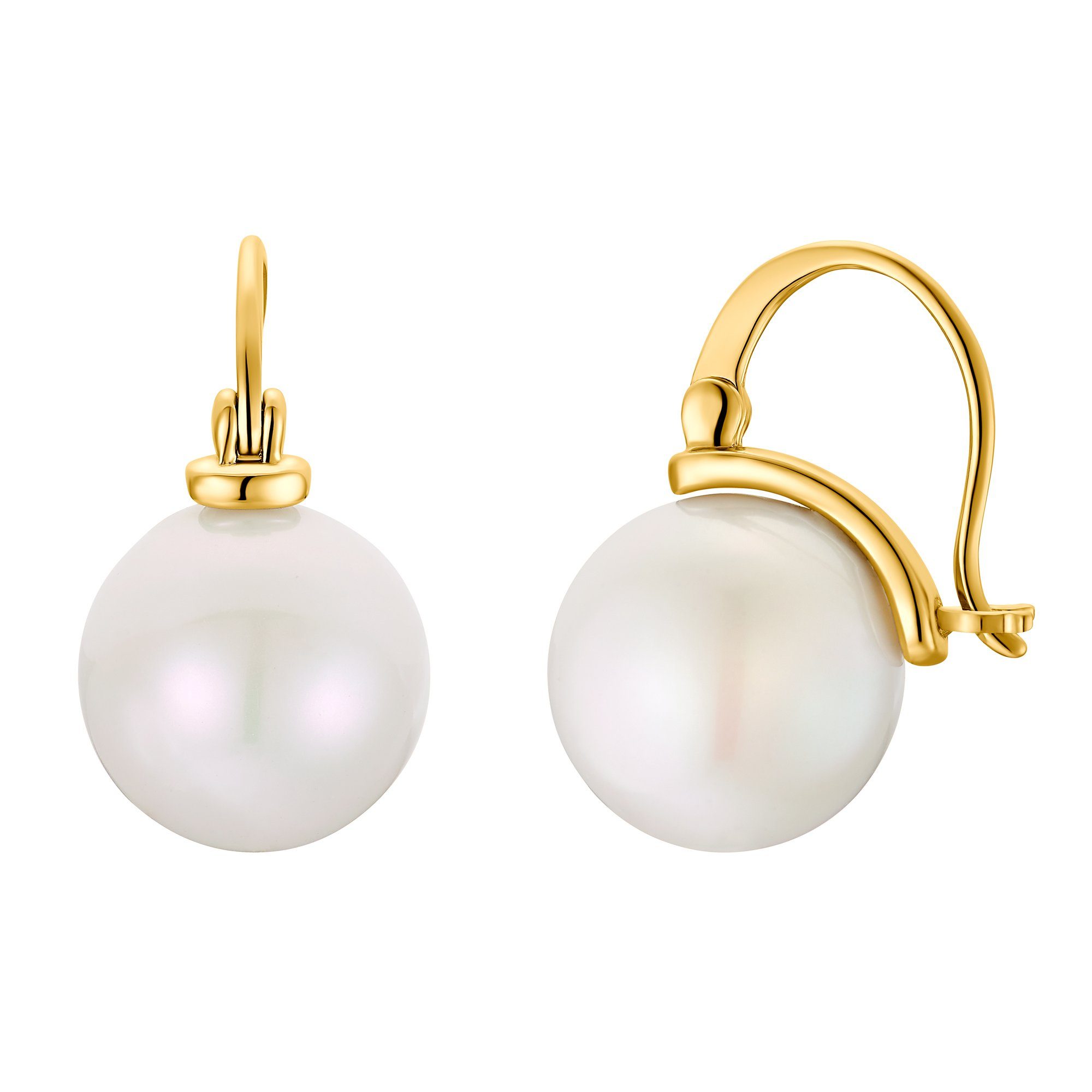 Heideman Paar Ohrstecker Ila poliert (Ohrringe, inkl. Geschenkverpackung), mit Perle