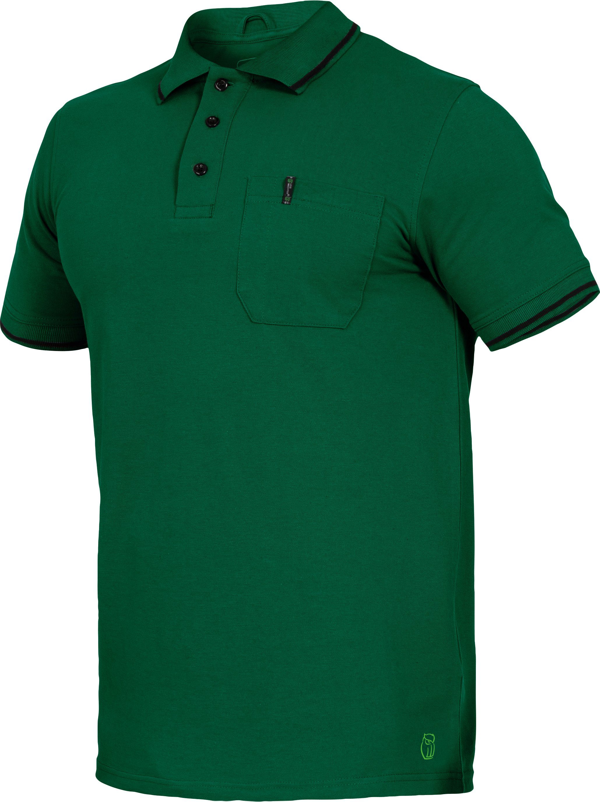 Flex-Line Poloshirt grün Herren Leibwächter Poloshirt
