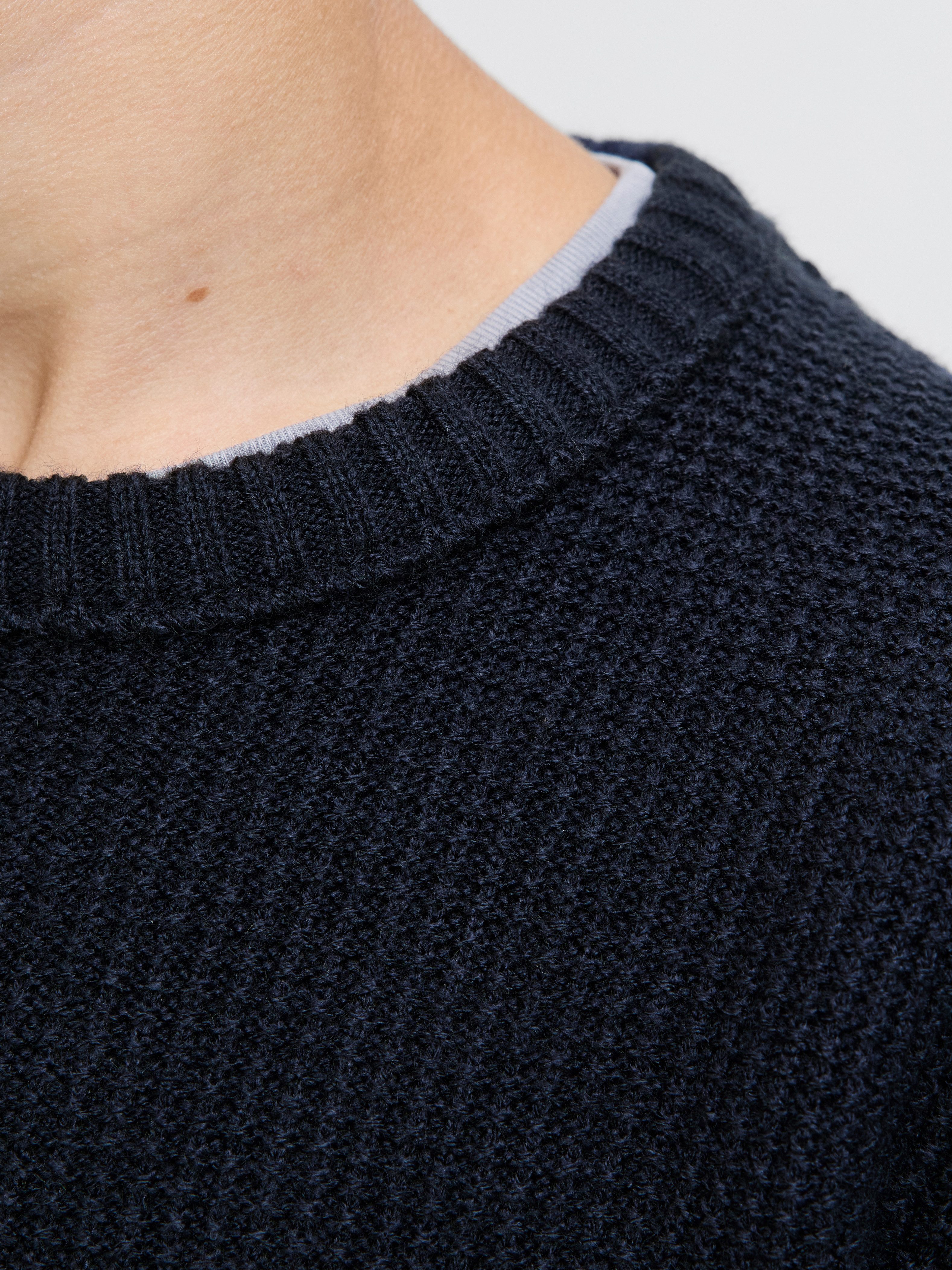 Jack & Jones Junior Rundhalspullover JJROY KNIT CREW NECK AW25 JNR – Bild 4 von 5