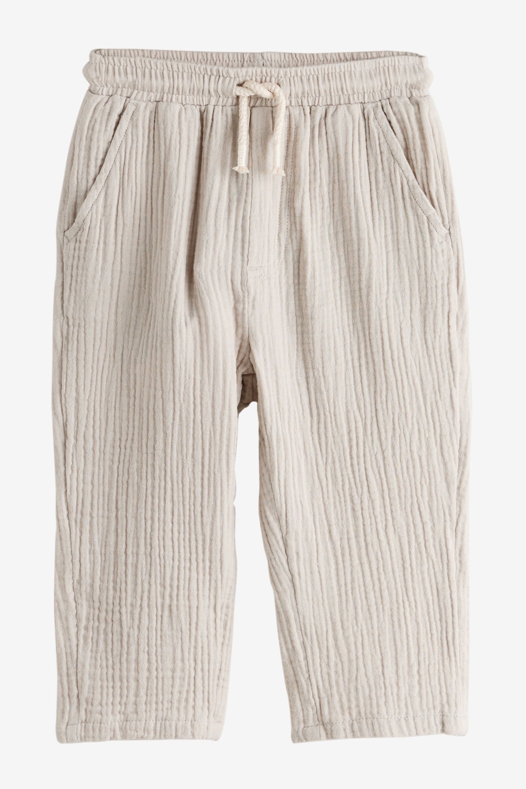 Next Schlupfhose Weiche, strukturierte Schlupf-Hose (1-tlg)