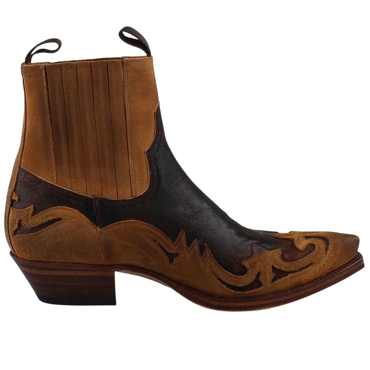 Sendra Boots 4660-Serraje Camello-Barbados Quercia-NOS Stiefelette
