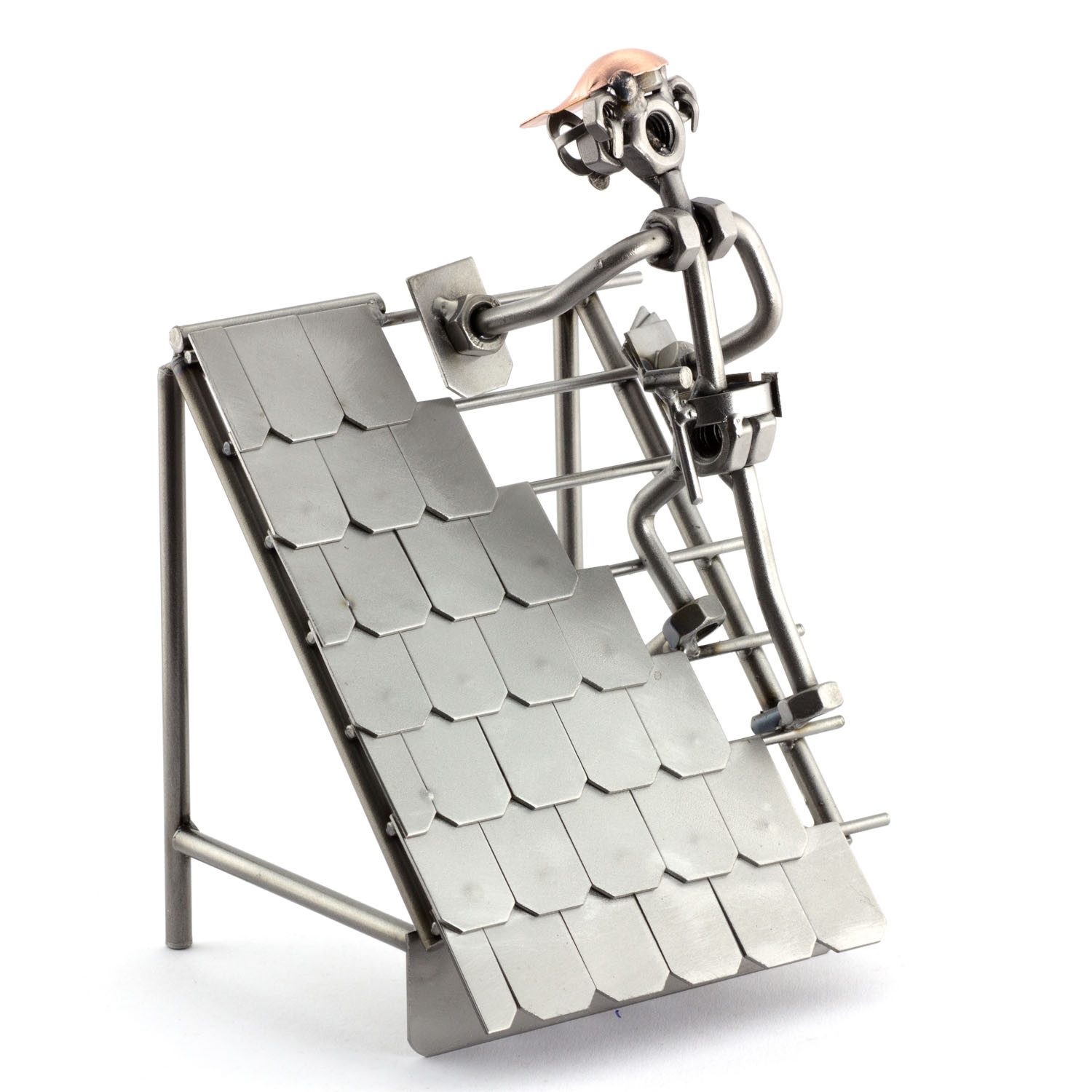 Steelman24 Dekofigur Dachdecker