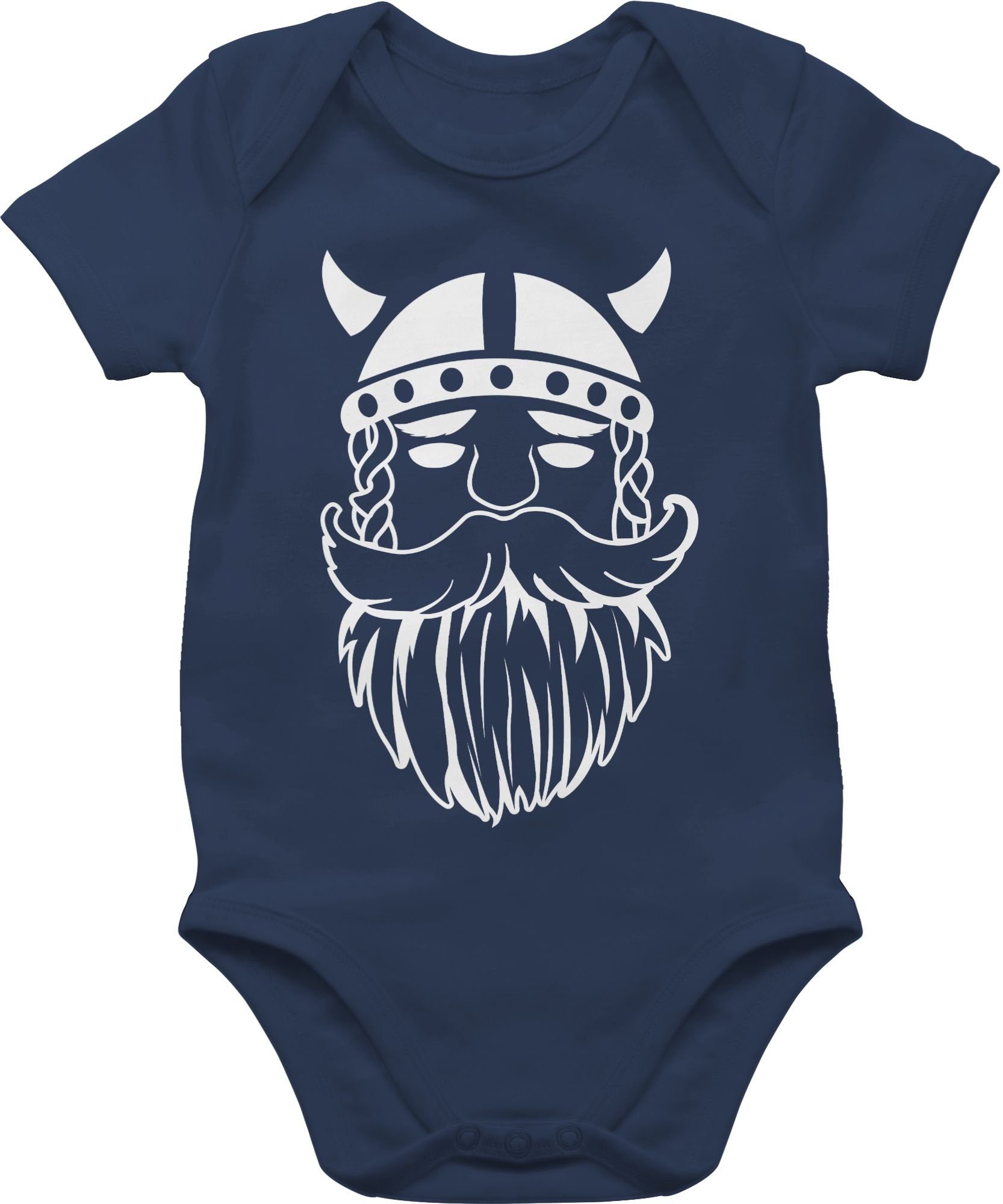 Shirtracer Shirtbody Wikinger Wikinger & Walhalla Baby 2 Navy Blau