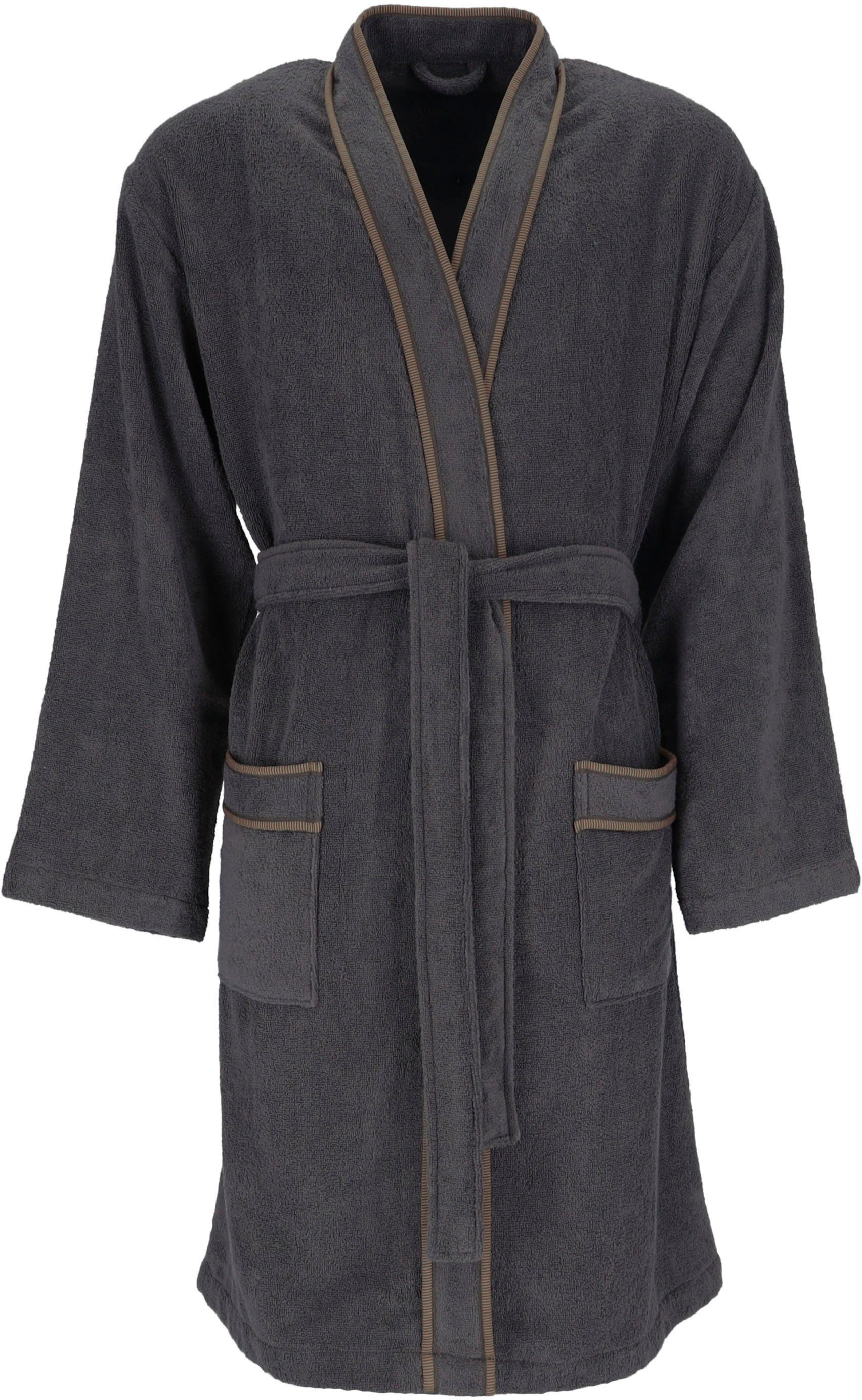 Vossen Herrenbademantel Jack, ideal für Sauna & Spa, Hotelbademantel, Morge günstig online kaufen