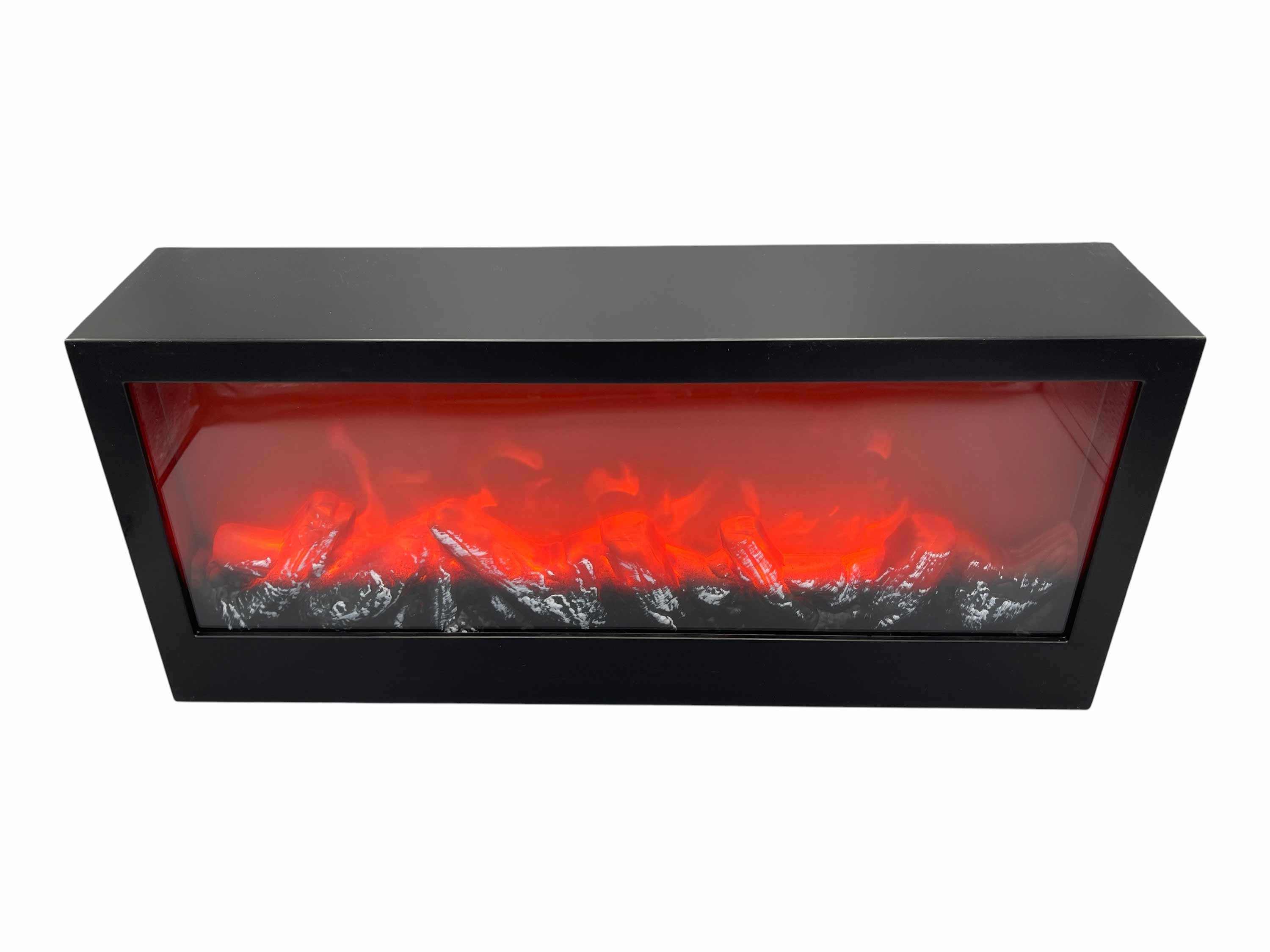 Coen Bakker Deco BV Dekokamin (1-St), Flammensimulation 45x10x20cm schwarz