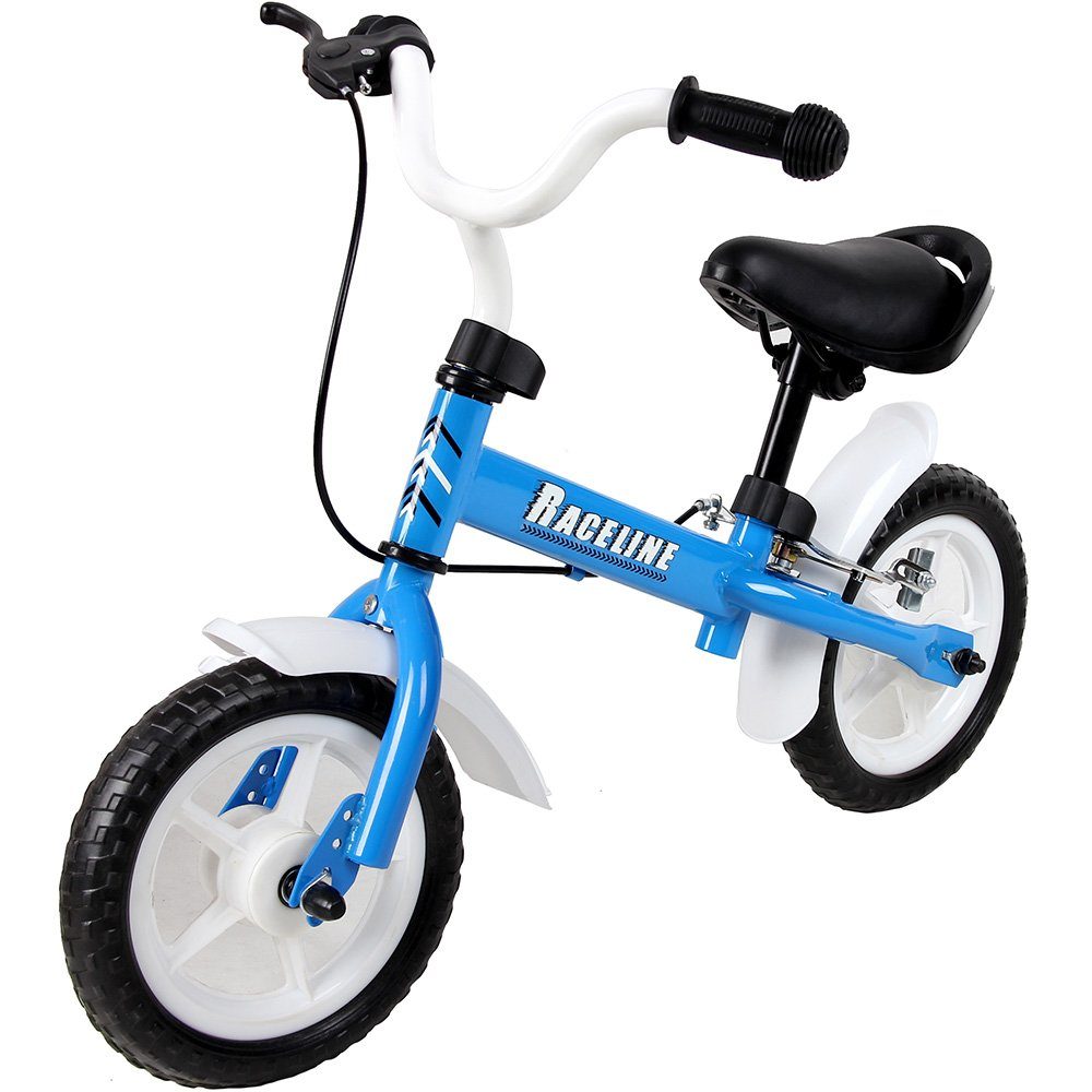 Spielwerk Laufrad Easy Raceline, 2-5 Jahre 10 Zoll Höhenverstellbar Bremse Lenkrad PU-Reifen Fahrrad