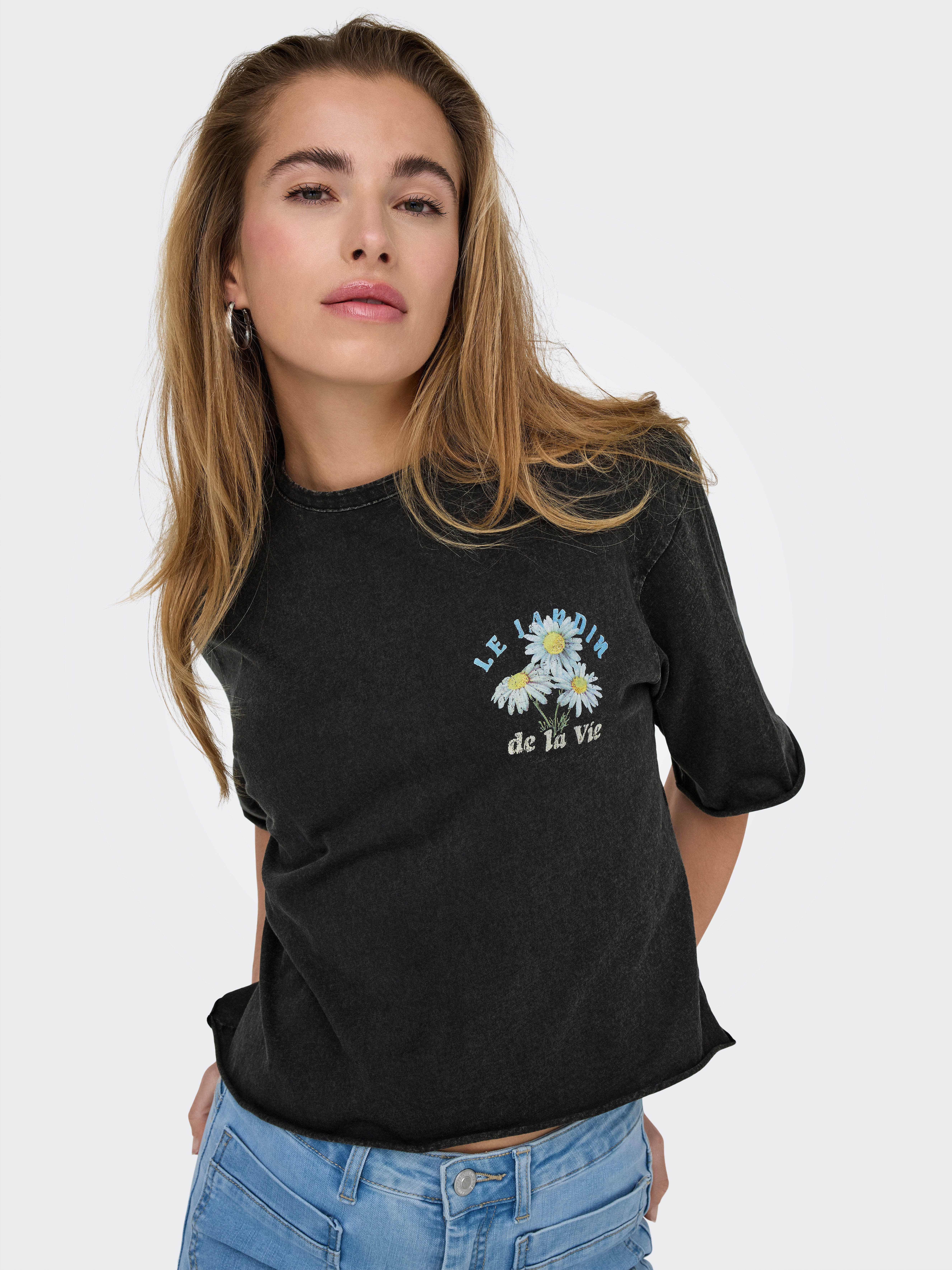 ONLY Kurzarmshirt ONLLUCY LIFE S/S FLOWERS günstig online kaufen