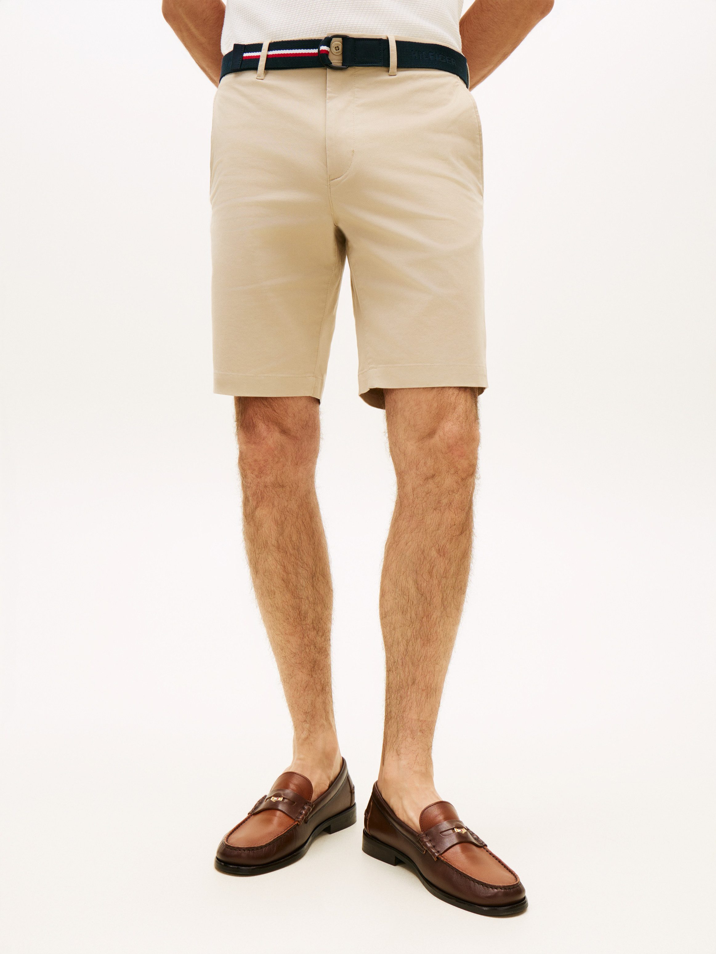 Tommy Hilfiger Shorts DENTON 9.5 INC ESS TWILL W/ BELT mit abnehmbaren Gürtel, slim fit