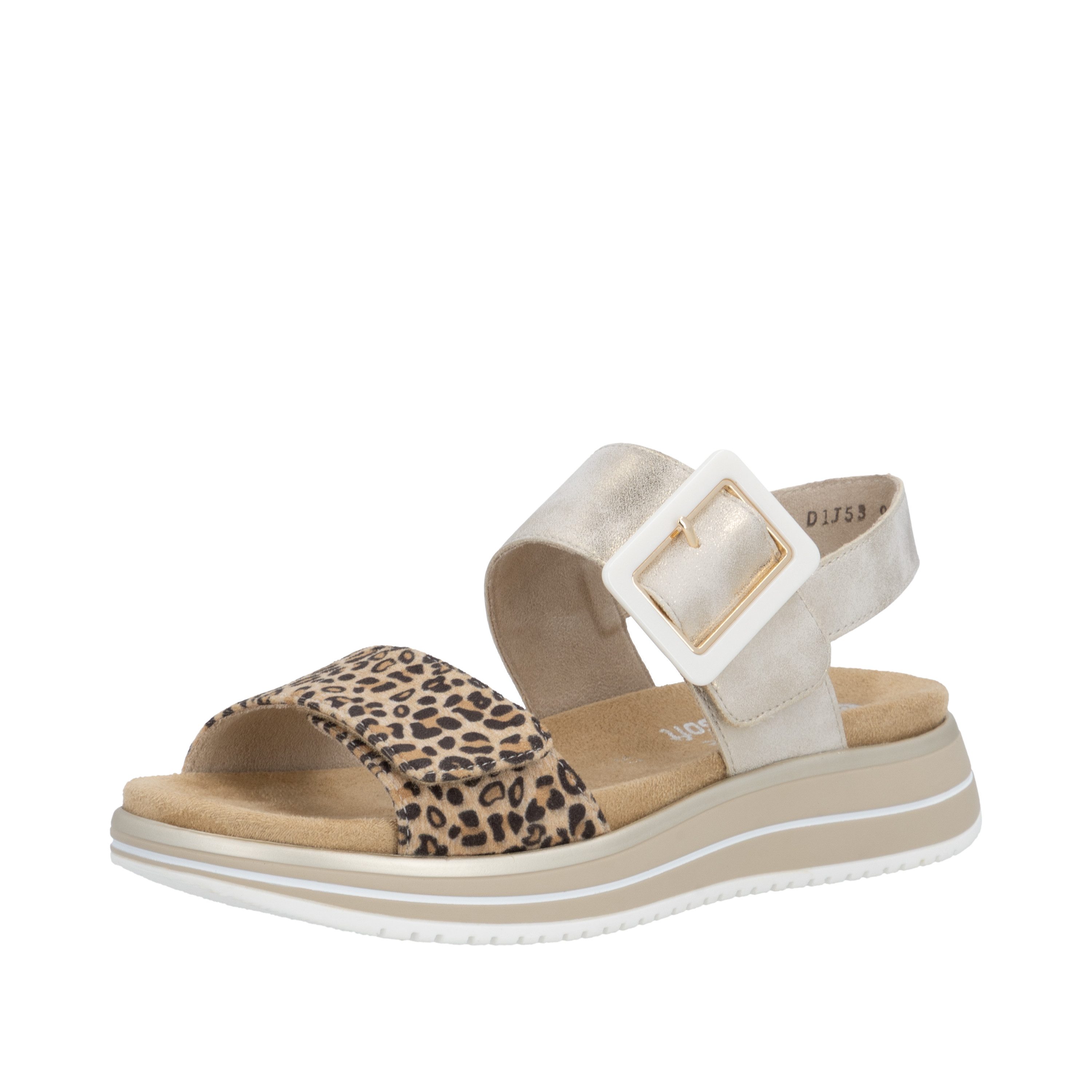 Remonte Plateausandale Sandalette, Keilsandale, Sommerschuh mit Lite ´n Soft-Ausstattung