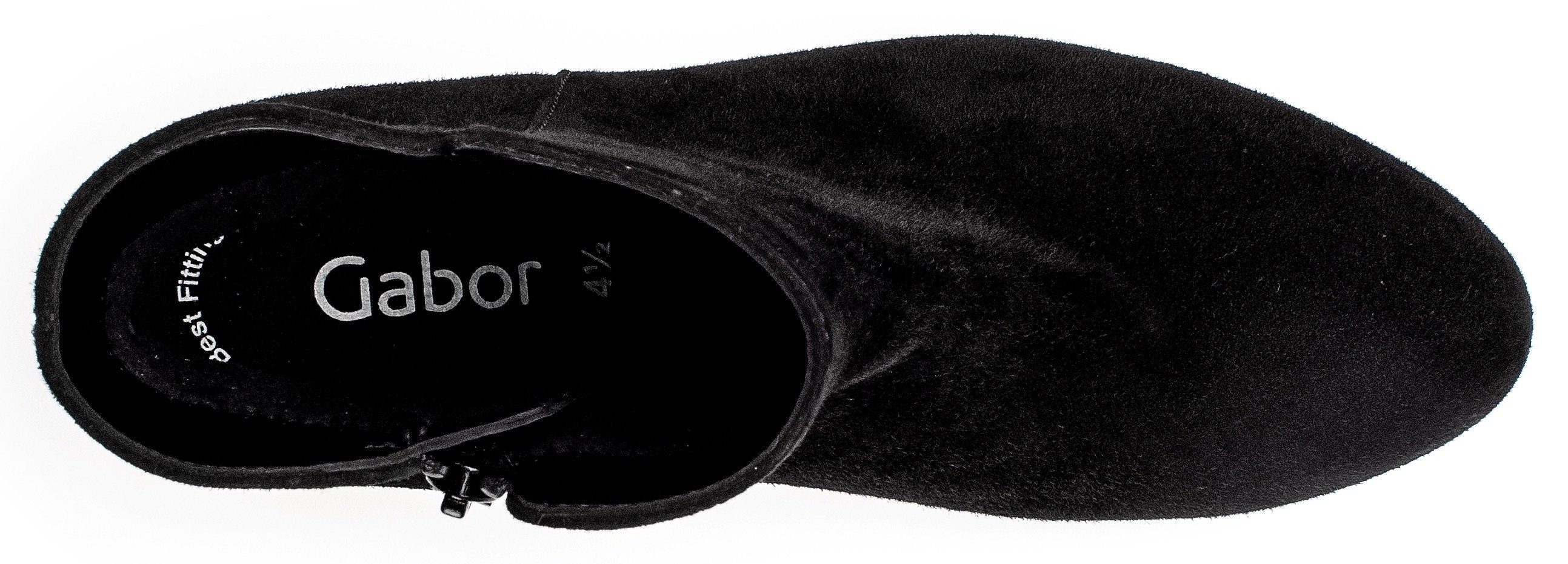 Stiefelette Gabor mit schwarz Fitting-Ausstattung Best