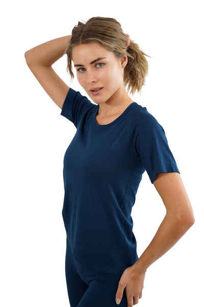 Stark Soul® T-Shirt Damen Sportshirt Kurzarm RACER Sport Футболки Seamless. mit Rundhalsausschnitt