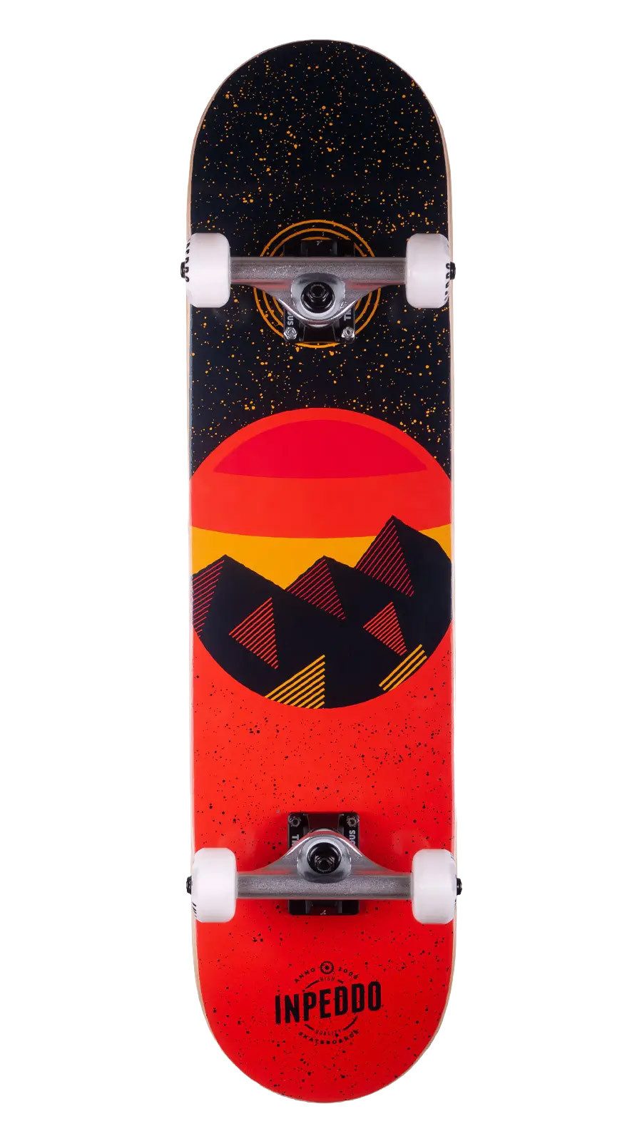Inpeddo Skateboard Mountain 7.0" I 7.25" I 7.5" I 7.625", Kinderskateboard für Kinder zwischen 3 und 13 Jahren