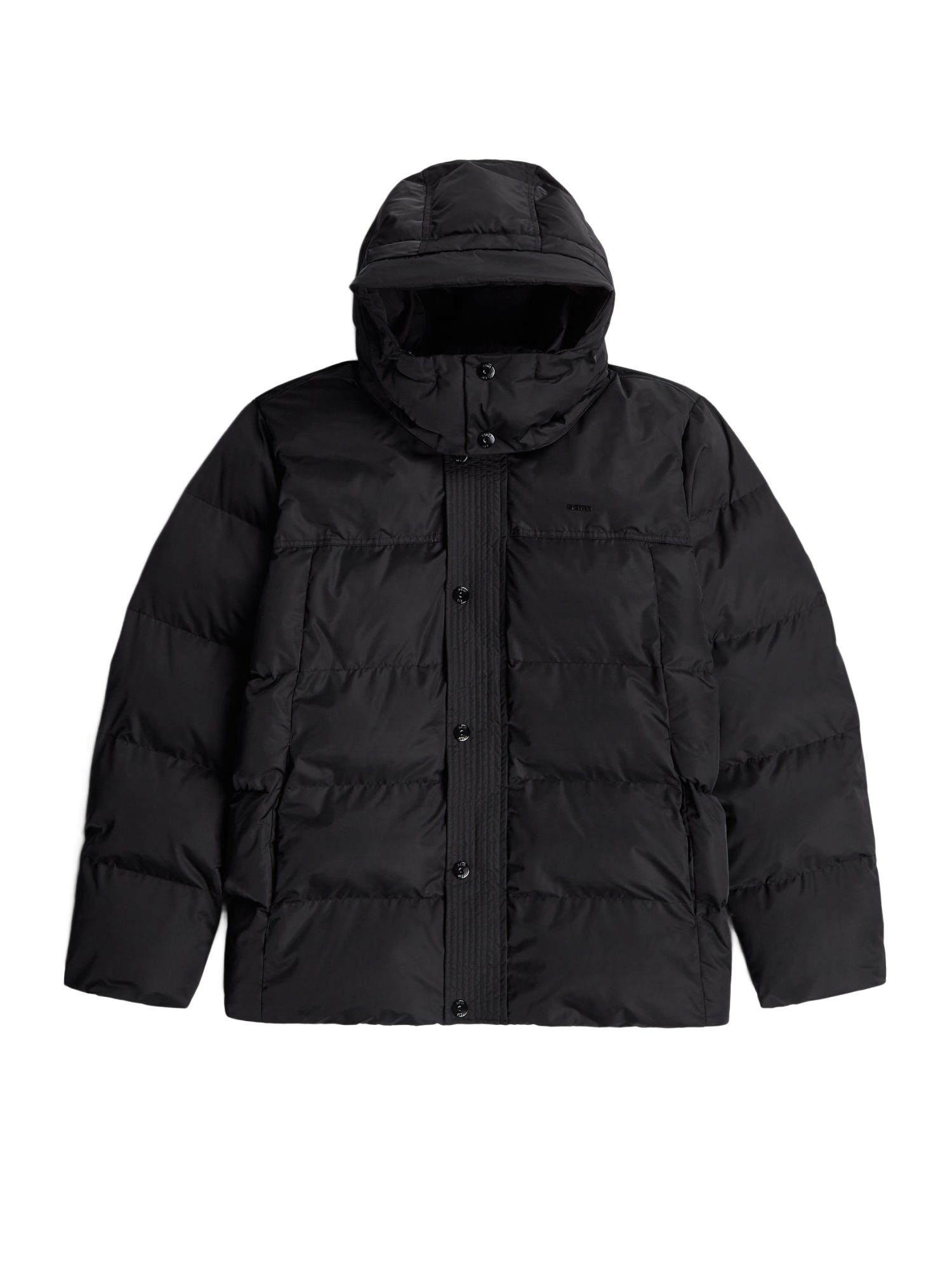 G-STAR Outdoorjacke schwarz,Outdoor,Polyester,Unifarben,Kapuze,Langarm,Regular Fit