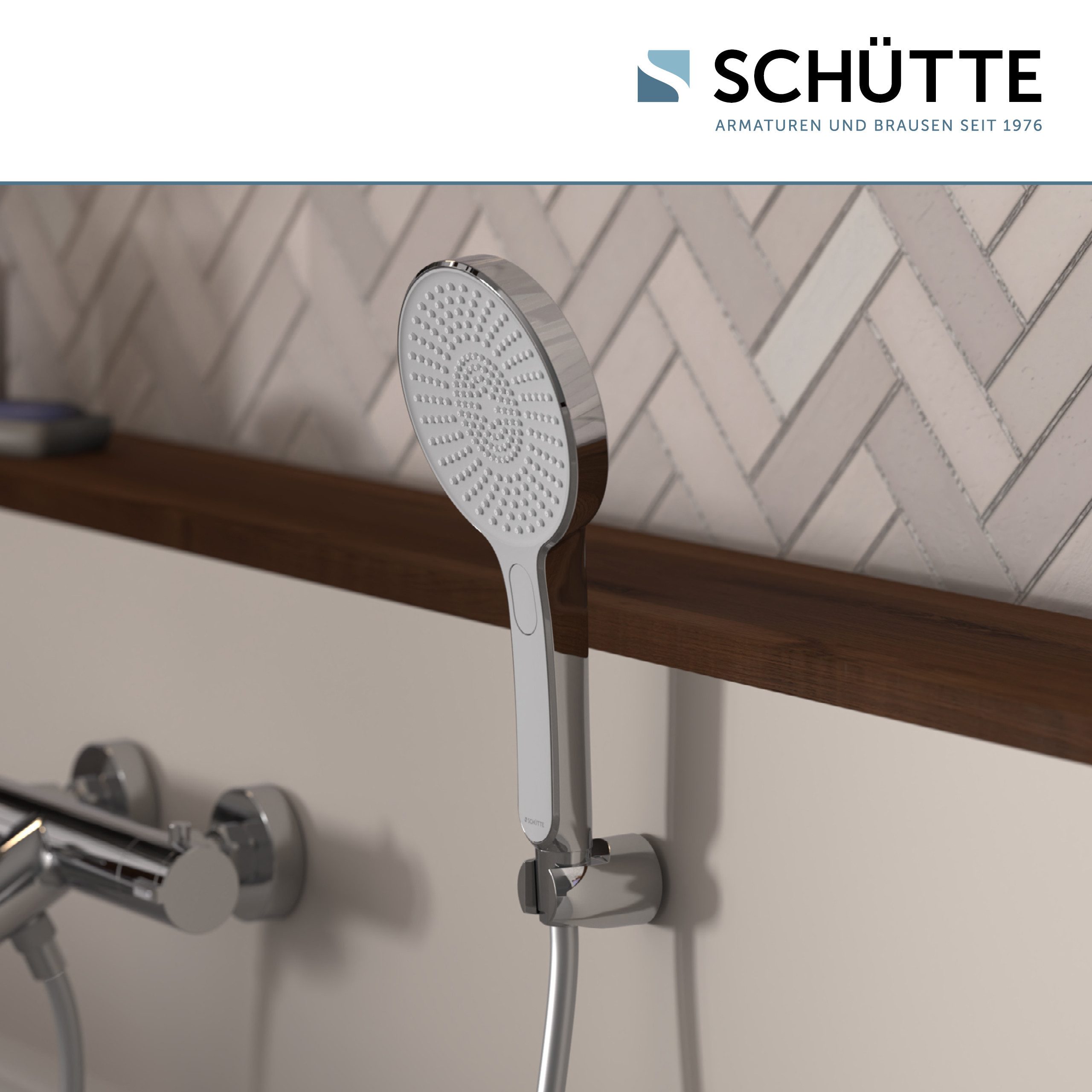 Schütte Handbrause KARIBIK, 3-fach verstellbar, mit Antikalknoppen, wassers günstig online kaufen