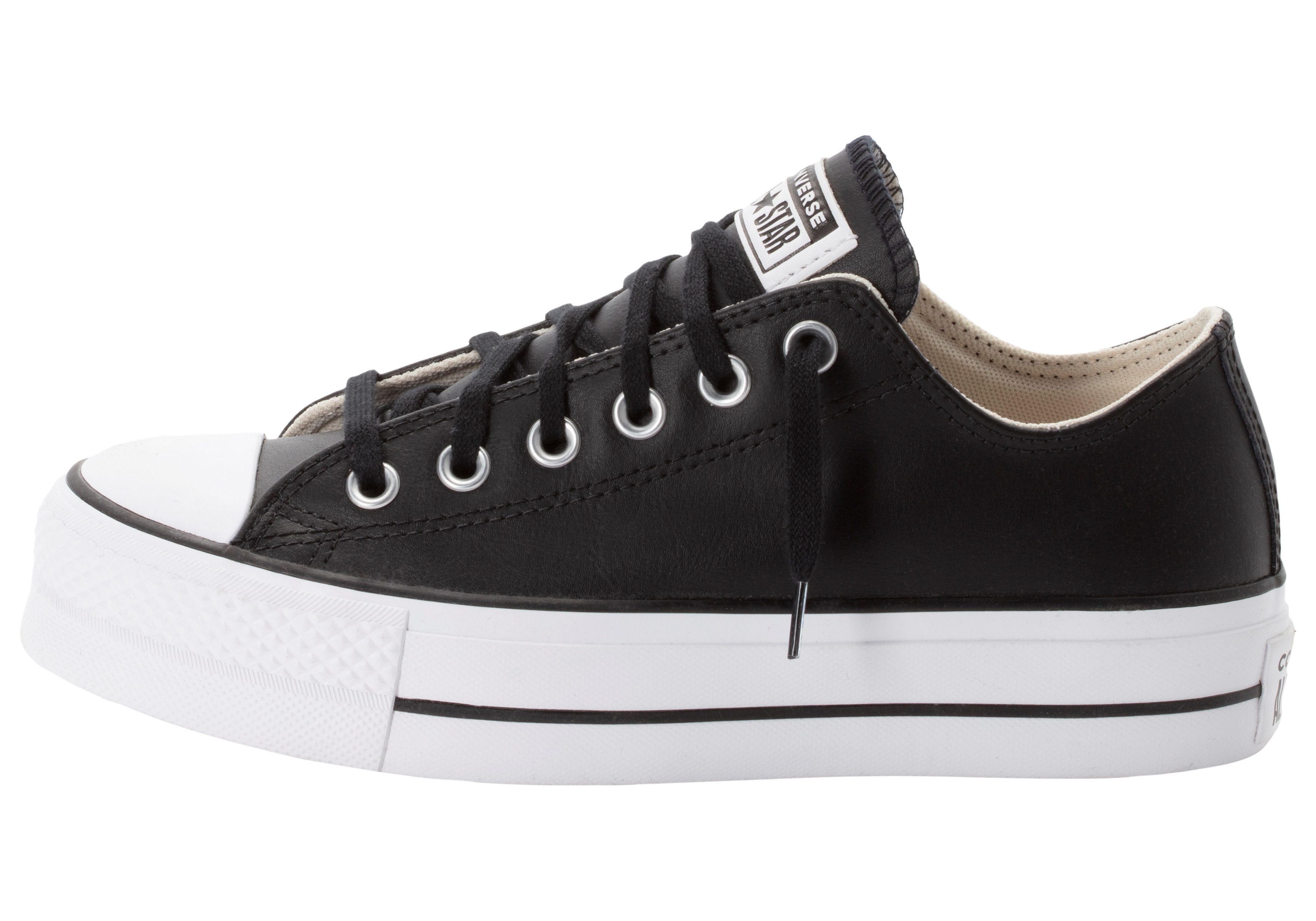 Converse CHUCK TAYLOR ALL STAR PLATFORM LEATHER Sneaker günstig online kaufen