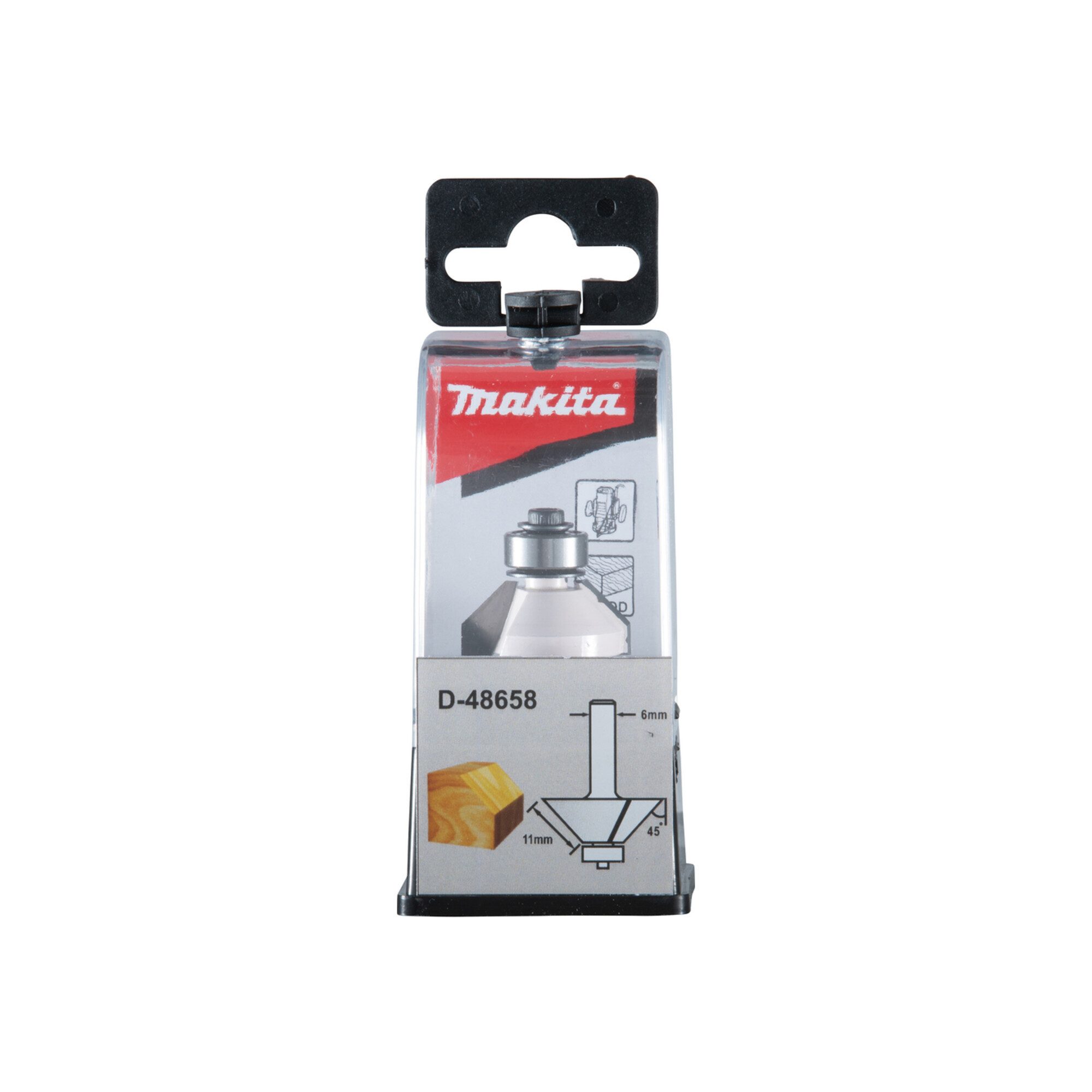Makita Fräse Makita Fasefräser 25,4 mm mit Kugellager