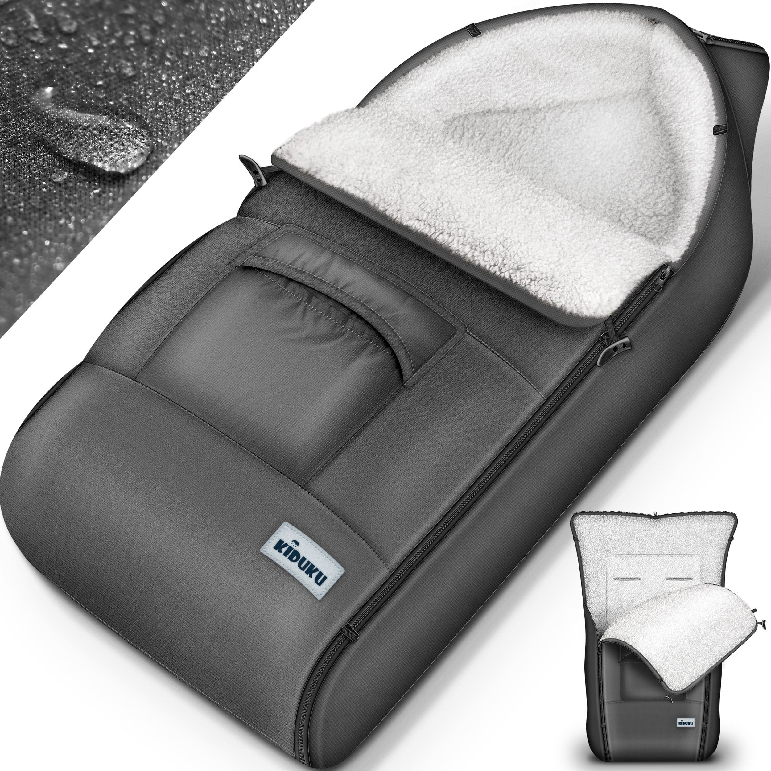 KIDUKU Fußsack KIDUKU® Babyfußsack Baby Winterfußsack Kinderfußsack Fußsack Winter, Tasche
