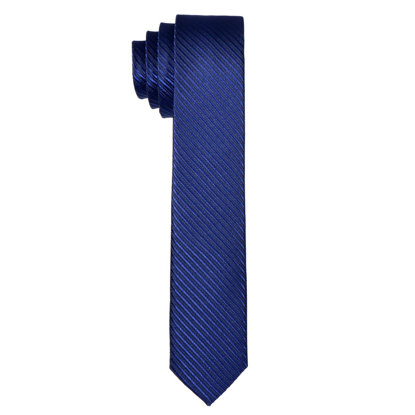 DonDon Krawatte schmale Krawatte 5 cm unifarben (Packung, 1-St., 1x Krawatt günstig online kaufen
